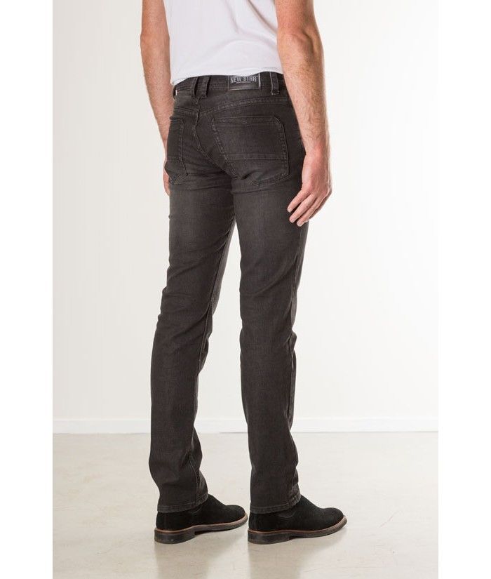 New Star Jv Slim ns pants slim fit stretch denim black Zwart 2900098295525