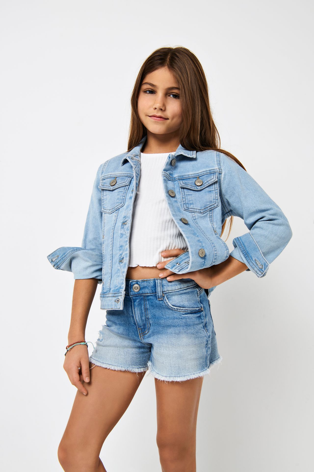 Kids Only KONSARA LIGHT BLUE DNM JACKET NOOS - Light Blue De Light Blue Denim 2900125130010