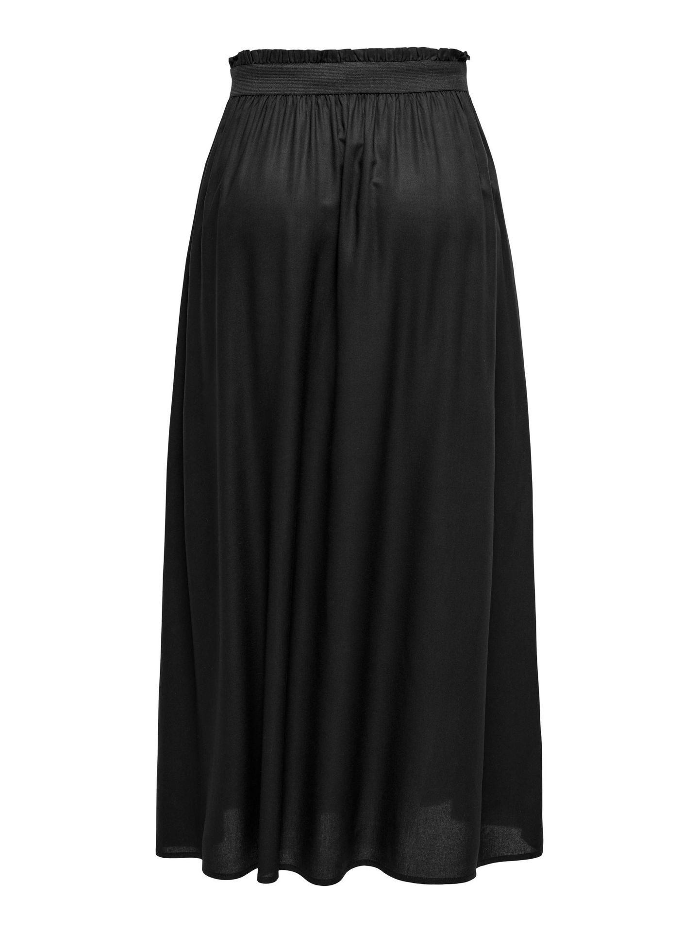 Only ONLVENEDIG LIFE LONG SKIRT WVN NOOS - Black Black 2900125264043