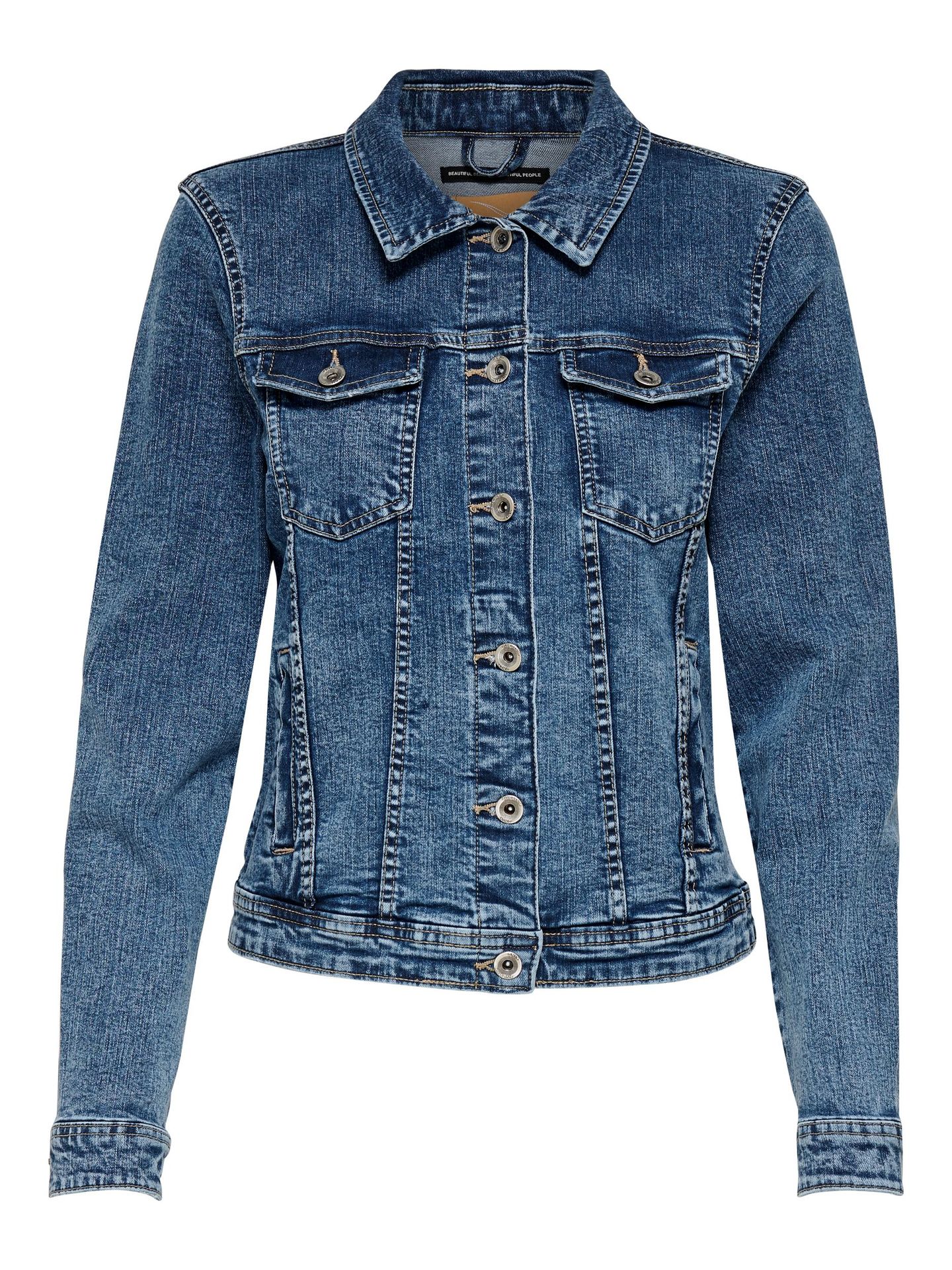 Only ONLTIA LIFE DNM JACKET BB MB BEX02 - Medium Blue D Medium Blue Denim 2900125270037