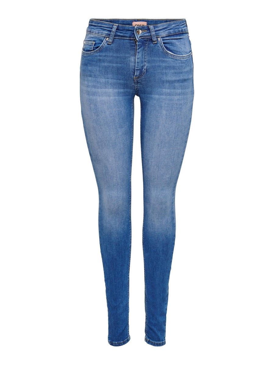 Only ONLBLUSH LIFE MID SKINNY  REA12187 - Medium Blue D Medium Blue Denim 2900125276107 Only ONLBLUSH LIFE MID SKINNY  REA12187 - Medium Blue D Medium Blue Denim 2900125276107