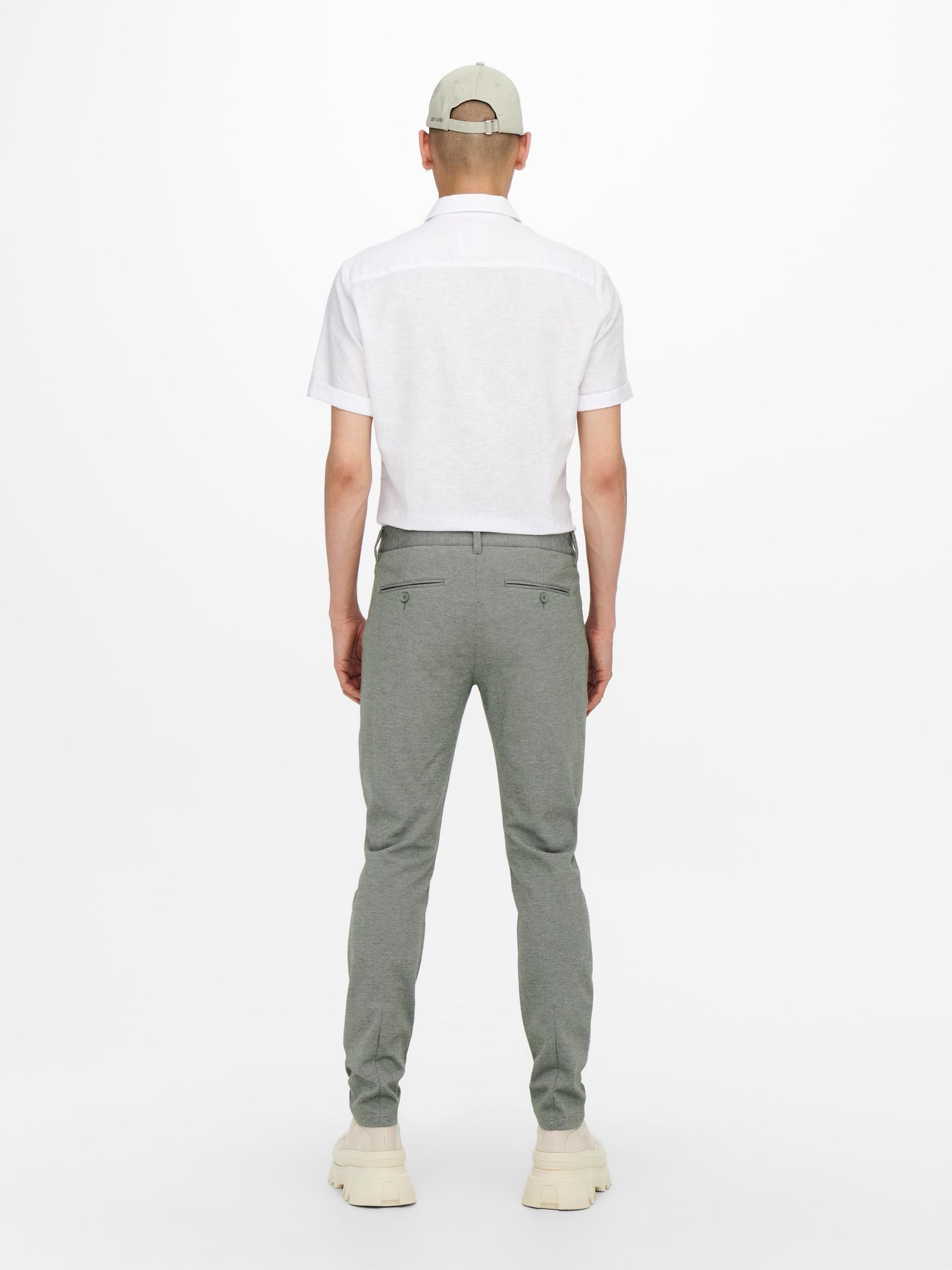 Only & Sons ONSMARK TAP PANT MELANGE GD 5833 NO - Olive Night Olive Night 2900125382099 Only & Sons ONSMARK TAP PANT MELANGE GD 5833 NO - Olive Night Olive Night 2900125382099