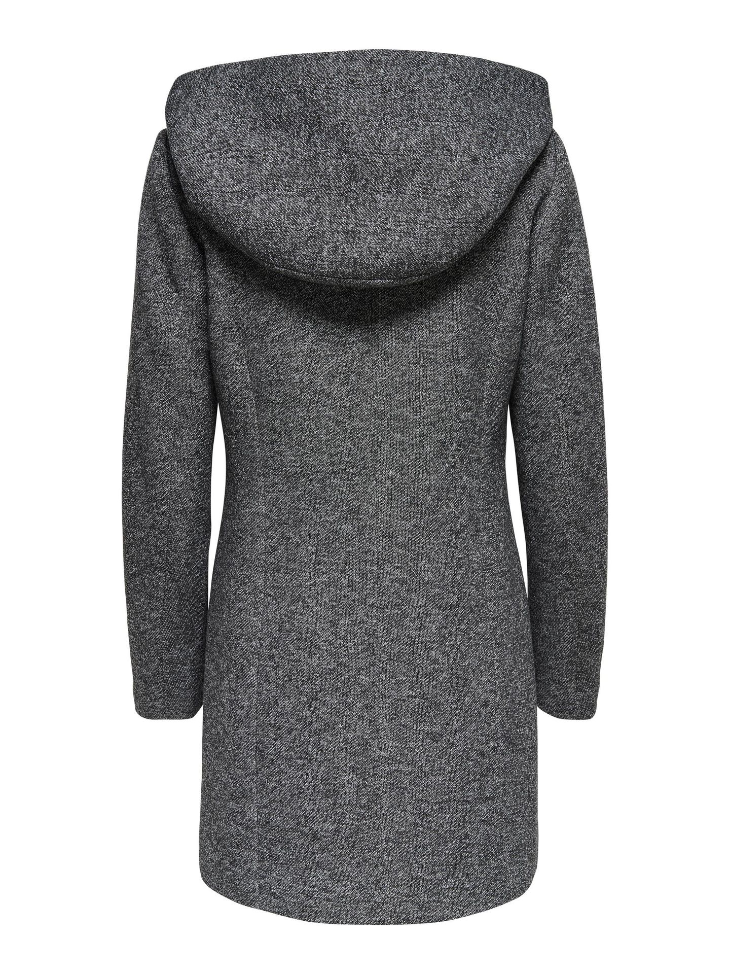 Only ONLSEDONA LIGHT COAT OTW NOOS - Dark Grey Melange Dark Grey Melange 2900125543032