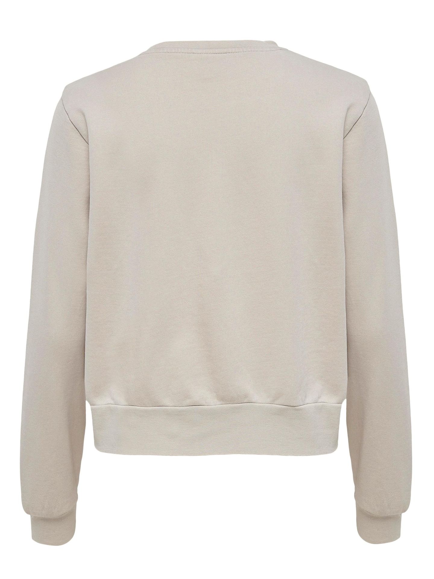 Only ONLLUCINDA LIFE L/S MEXI BOX SWT - Pumice Stone/DI Pumice Stone/LEO AOP 2900125717037