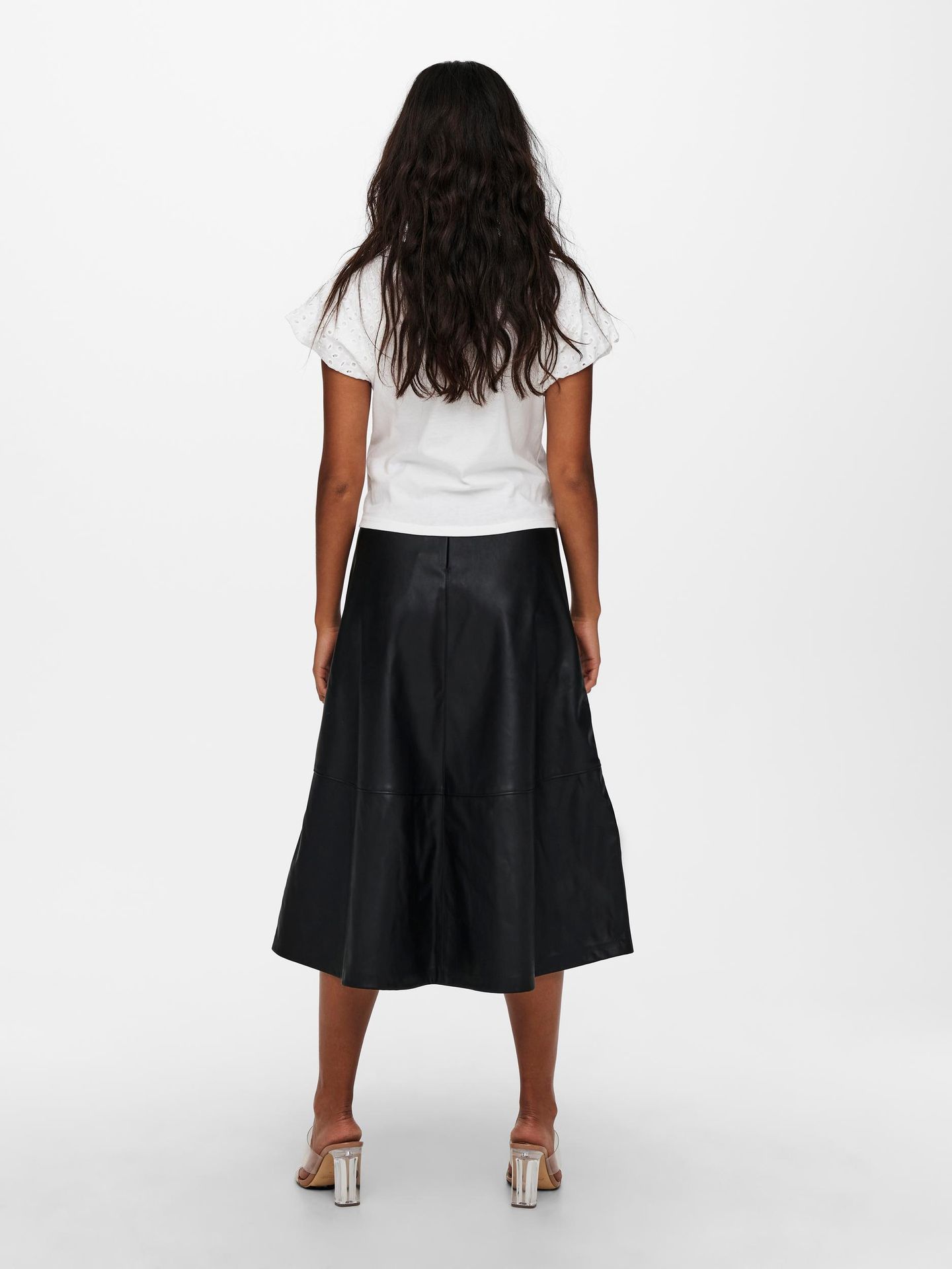 Only ONLRIZZA LIFE S/S MIX TOP JRS - Cloud Dancer Cloud Dancer 2900125725049