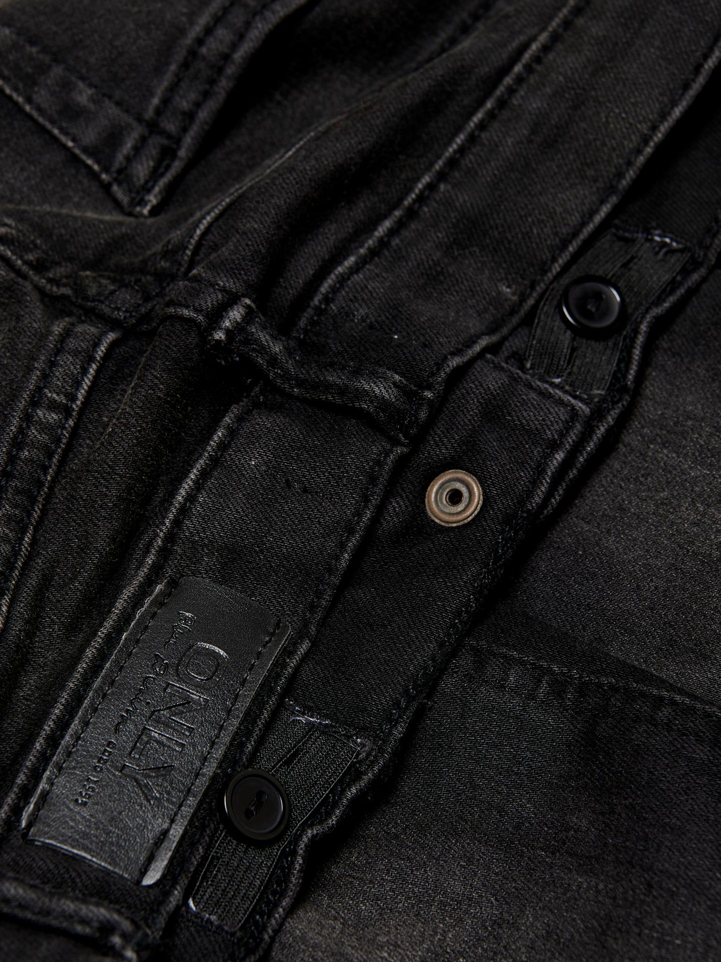 Kids Only KONBLUSH SKINNY RAW JEANS 1099 NOOS - Black Denim Black Denim 2900125933055 Kids Only KONBLUSH SKINNY RAW JEANS 1099 NOOS - Black Denim Black Denim 2900125933055