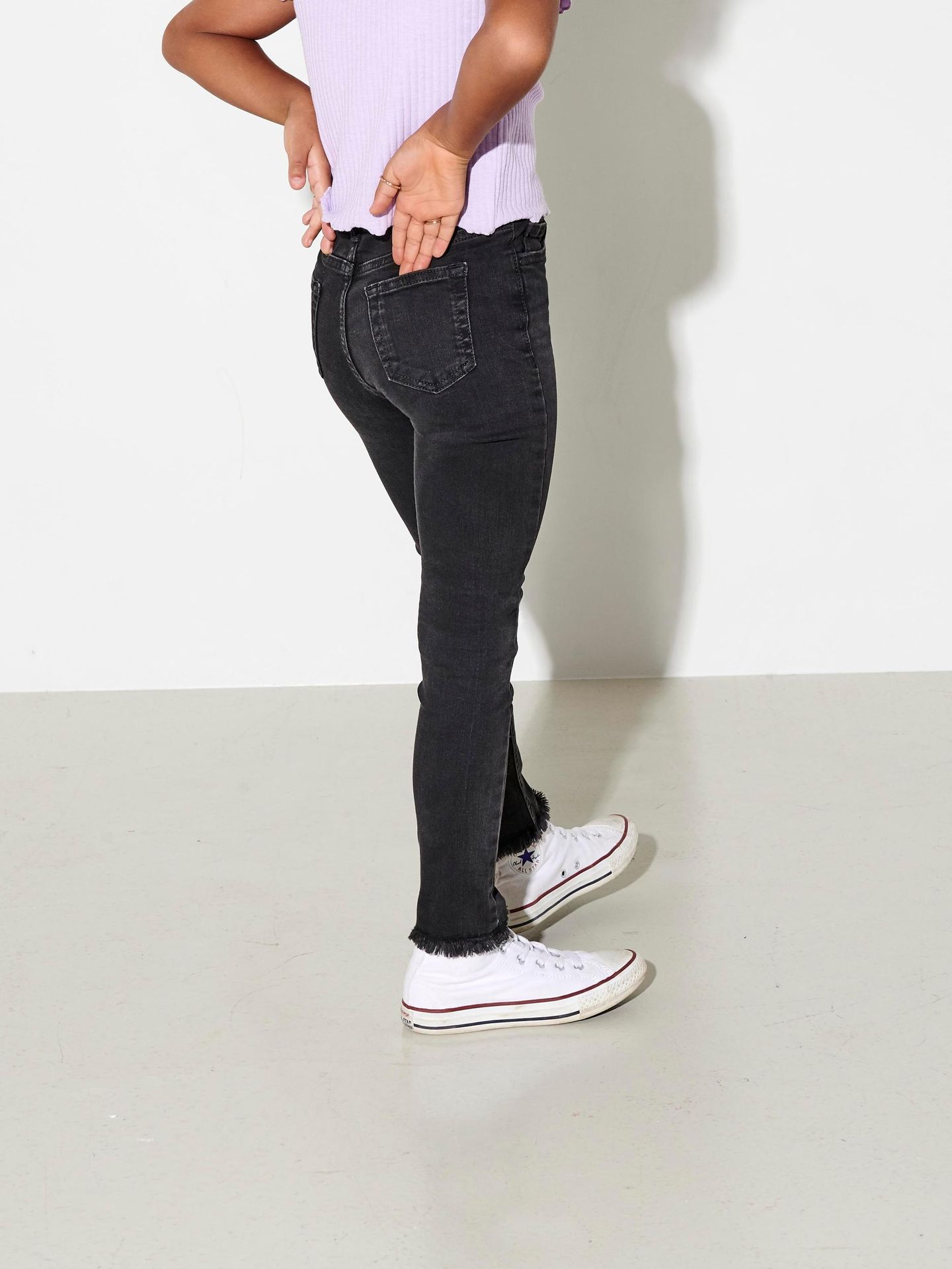 Kids Only KONBLUSH SKINNY RAW JEANS 1099 NOOS - Black Denim Black Denim 2900125933055 Kids Only KONBLUSH SKINNY RAW JEANS 1099 NOOS - Black Denim Black Denim 2900125933055