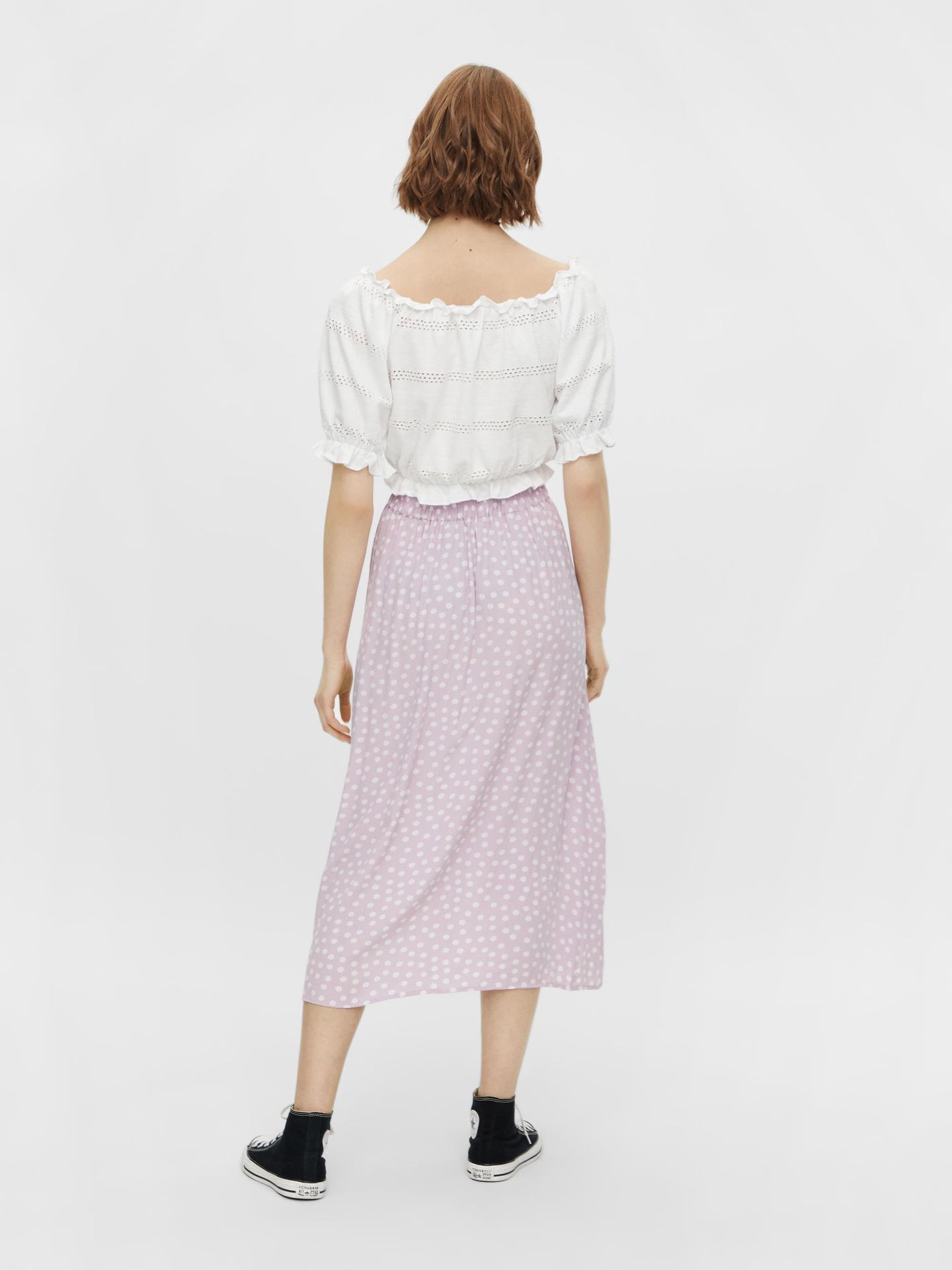 Pieces PCTAYLEE SS CROPPED TOP BC - Bright White Bright White 2900125934038