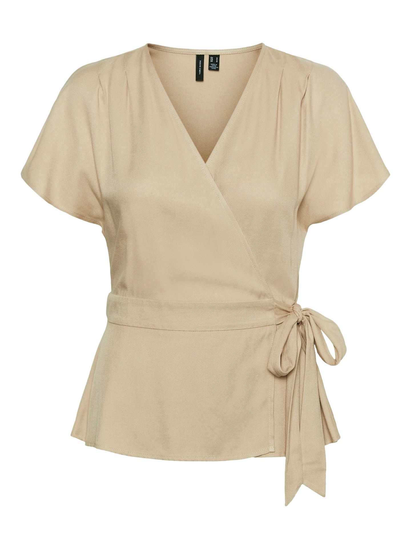 Vero Moda VMMILLIE S/S WRAP TOP WVN - Nomad Nomad 2900126084039