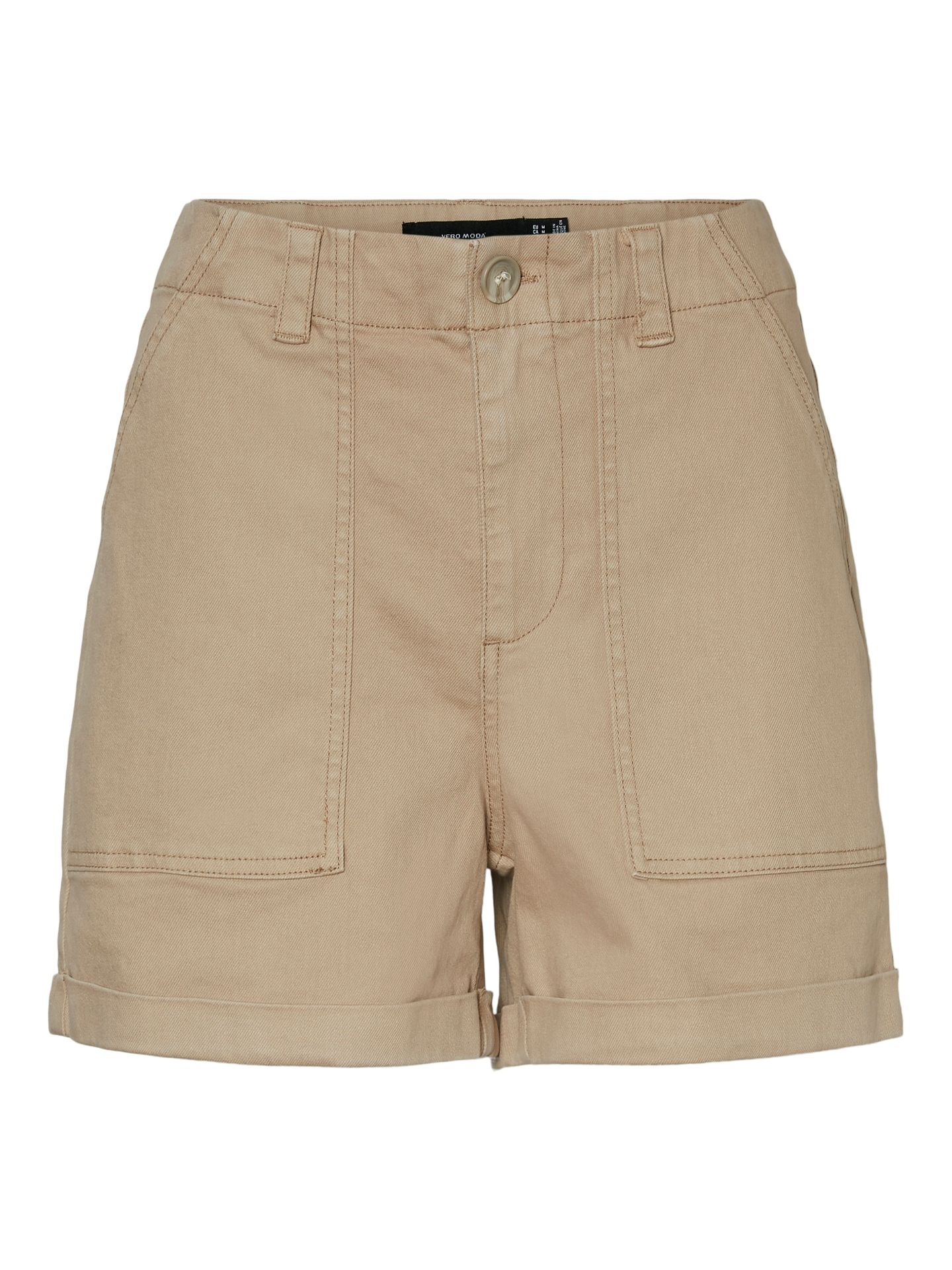 Vero Moda VMBARB MR UTILITY SHORTS GA COLOR - Silver Mink Silver Mink 00093463-EKA26011400000517
