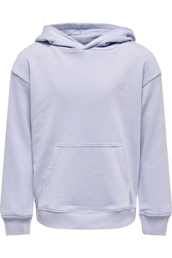 Kids Only KONNEVER L/S SMALL LOGO HOODIE UB P - Cosmic Sky/T Cosmic Sky/CLOUD DANCER 00093498-EKA26011400000529