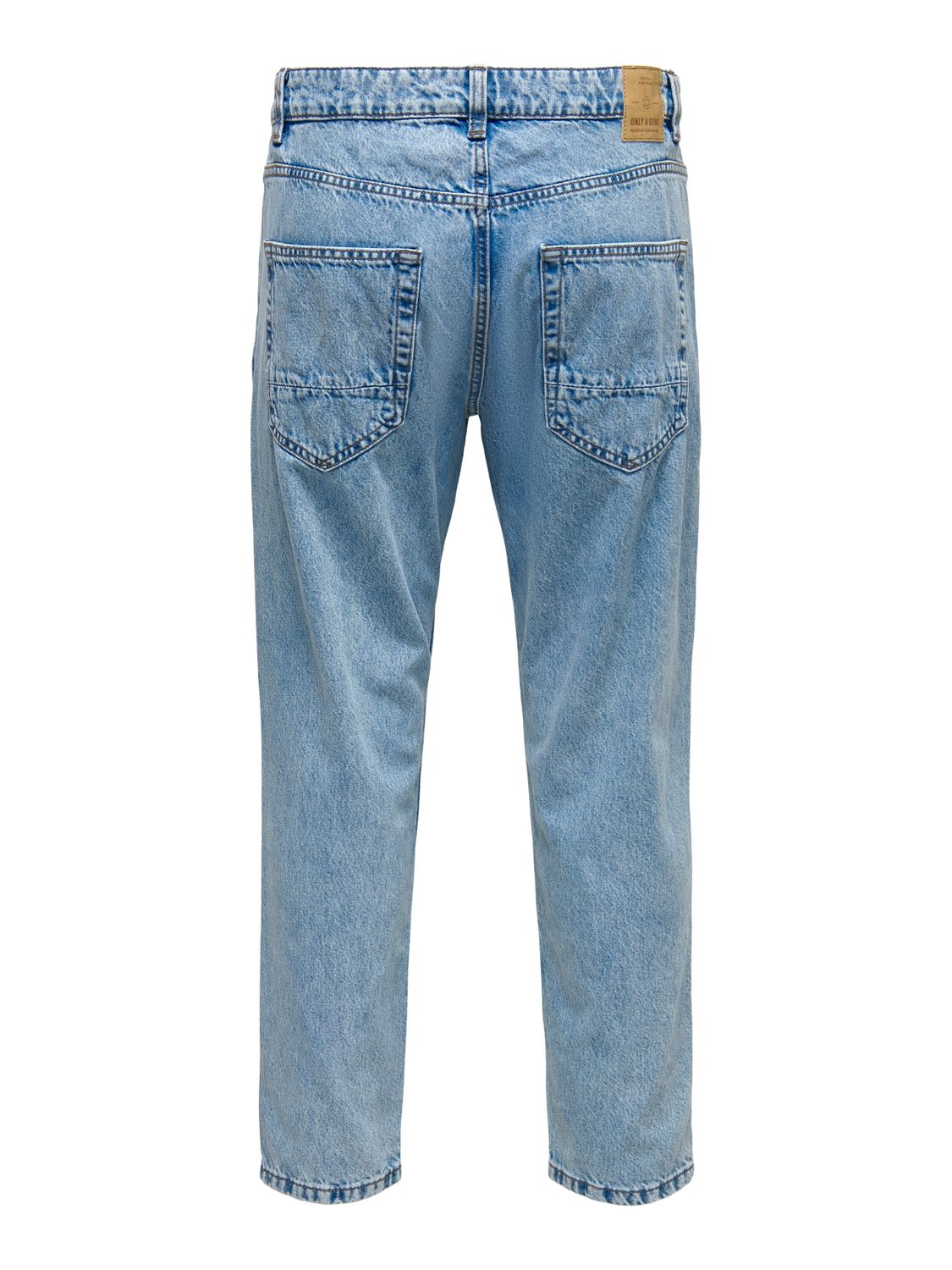 Only & Sons ONSAVI BEAM LIFE CROP BLUE PK 0313 - Blue Denim Blue Denim 2900127040133