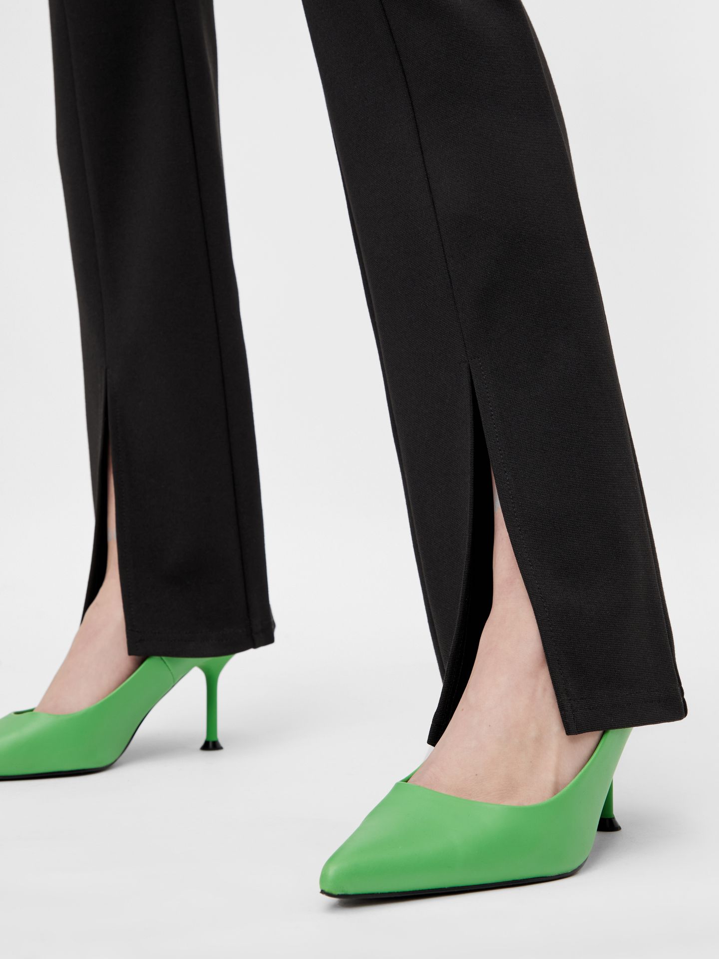Only ONLPAIGE LIFE FRONT SLIT PANT TLR NBlack Black 2900127151082