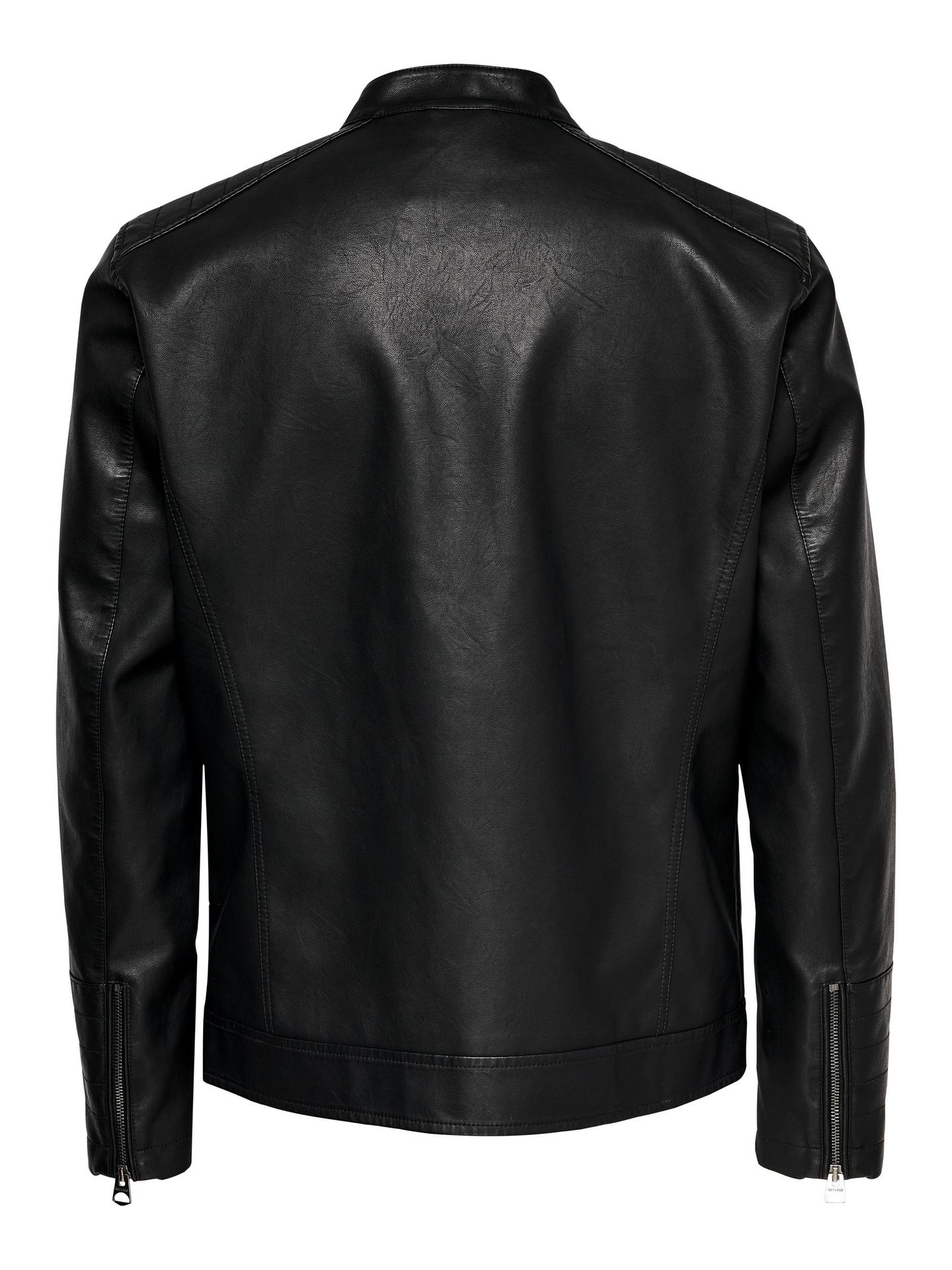 Only & Sons ONSKYLE PU JACKET OTW - Black Black 2900127185018 Only & Sons ONSKYLE PU JACKET OTW - Black Black 2900127185018