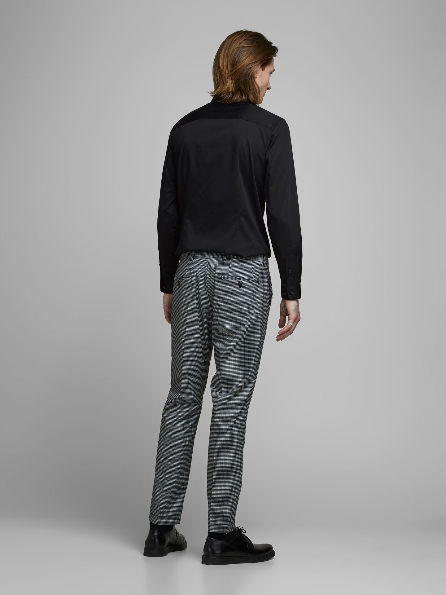 Jack & Jones JJPRPARMA SHIRT L/S NOOS - Black/SUPER SLIM Black/LOOSE 2900127197035