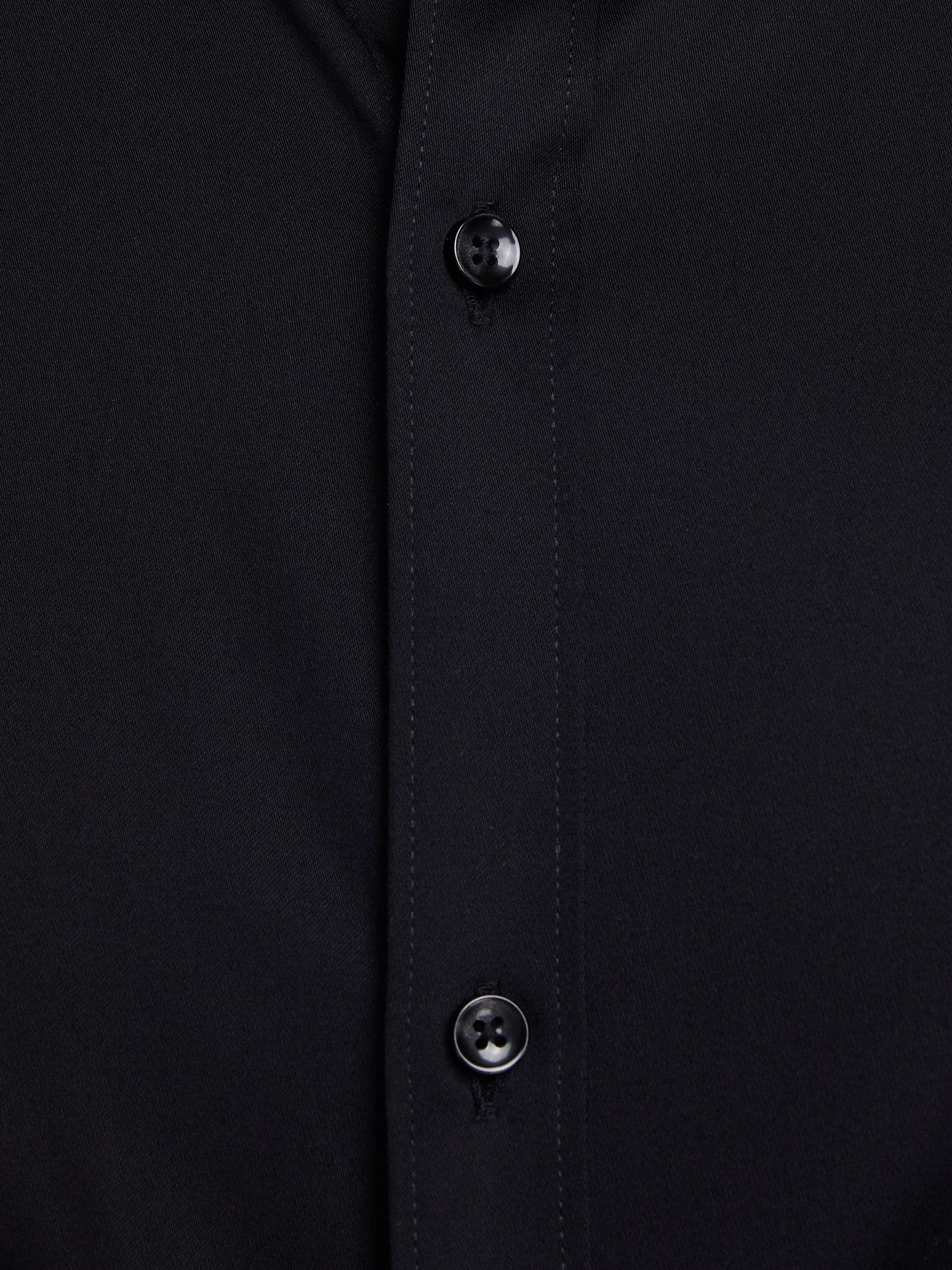 Jack & Jones JJPRPARMA SHIRT L/S NOOS - Black/SUPER SLIM Black/LOOSE 2900127197035