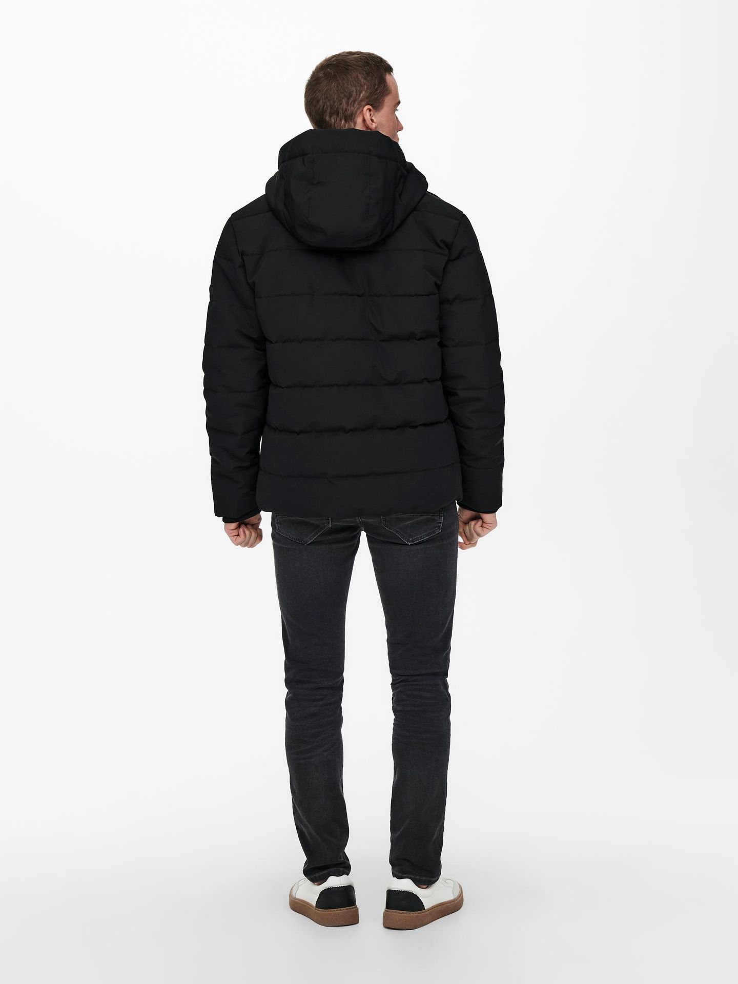 Only & Sons ONSCAYSON PUFFA OTW - Black Black 2900127275016 Only & Sons ONSCAYSON PUFFA OTW - Black Black 2900127275016