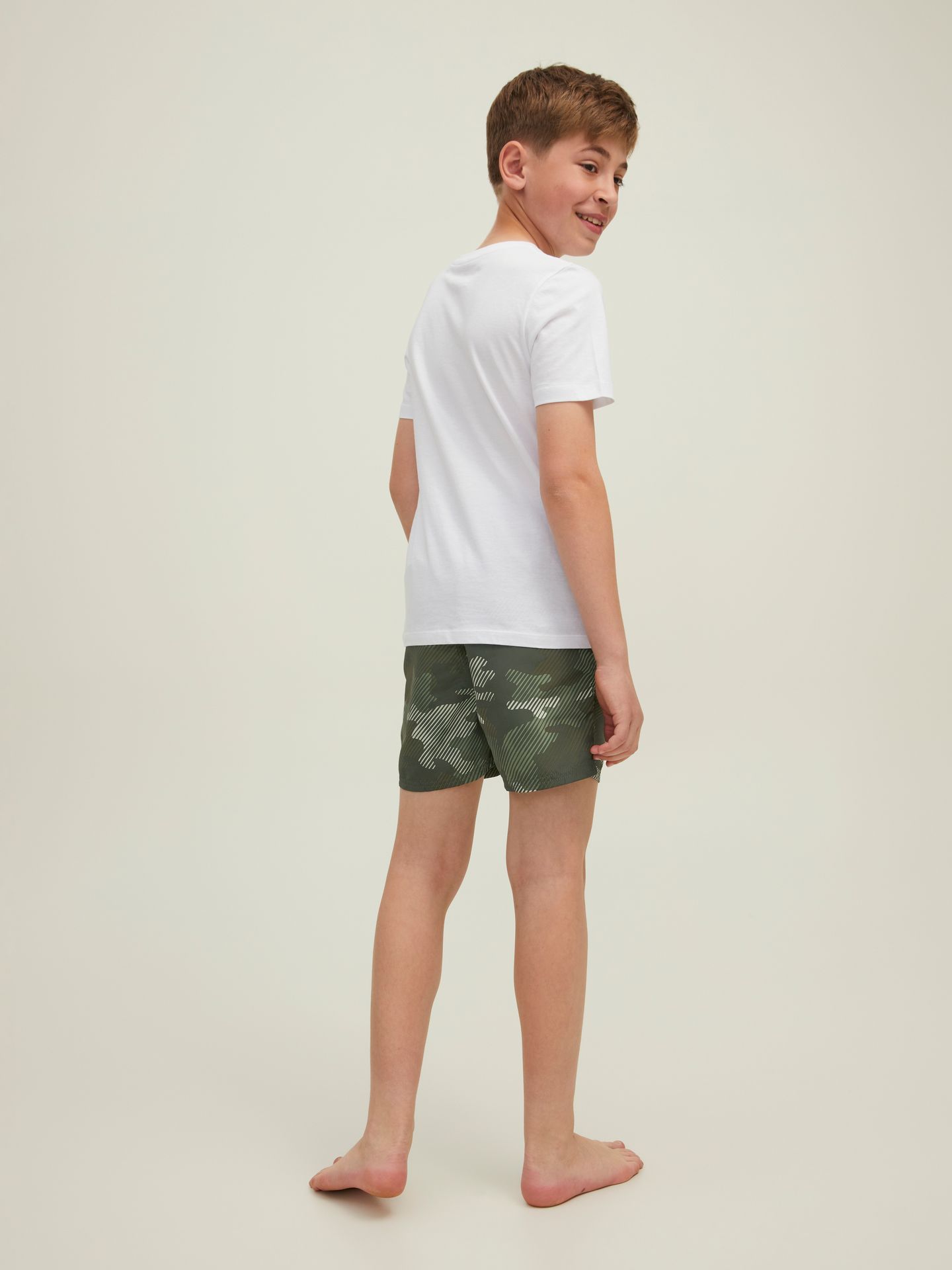 Jack & Jones JPSTCRETE JJSWIM AKM CAMO LOGO SN J - Forest Night Forest Night 2900127536049