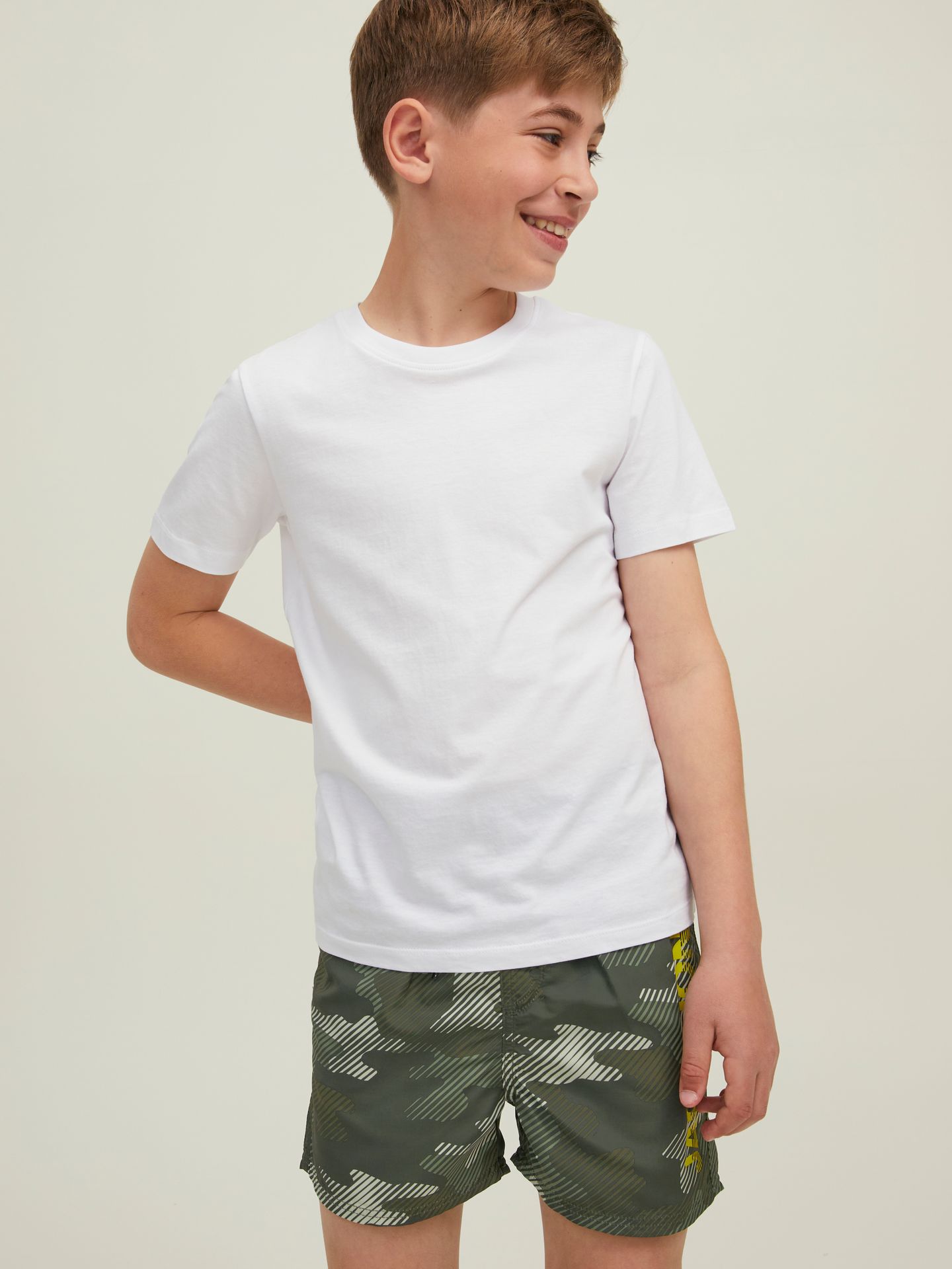 Jack & Jones JPSTCRETE JJSWIM AKM CAMO LOGO SN J - Forest Night Forest Night 2900127536049