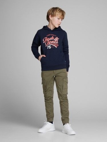 Jack & Jones JJIPAUL JJFLAKE AKM 542 OLIVE N NOO - Olive Night Olive Night 2900127554050