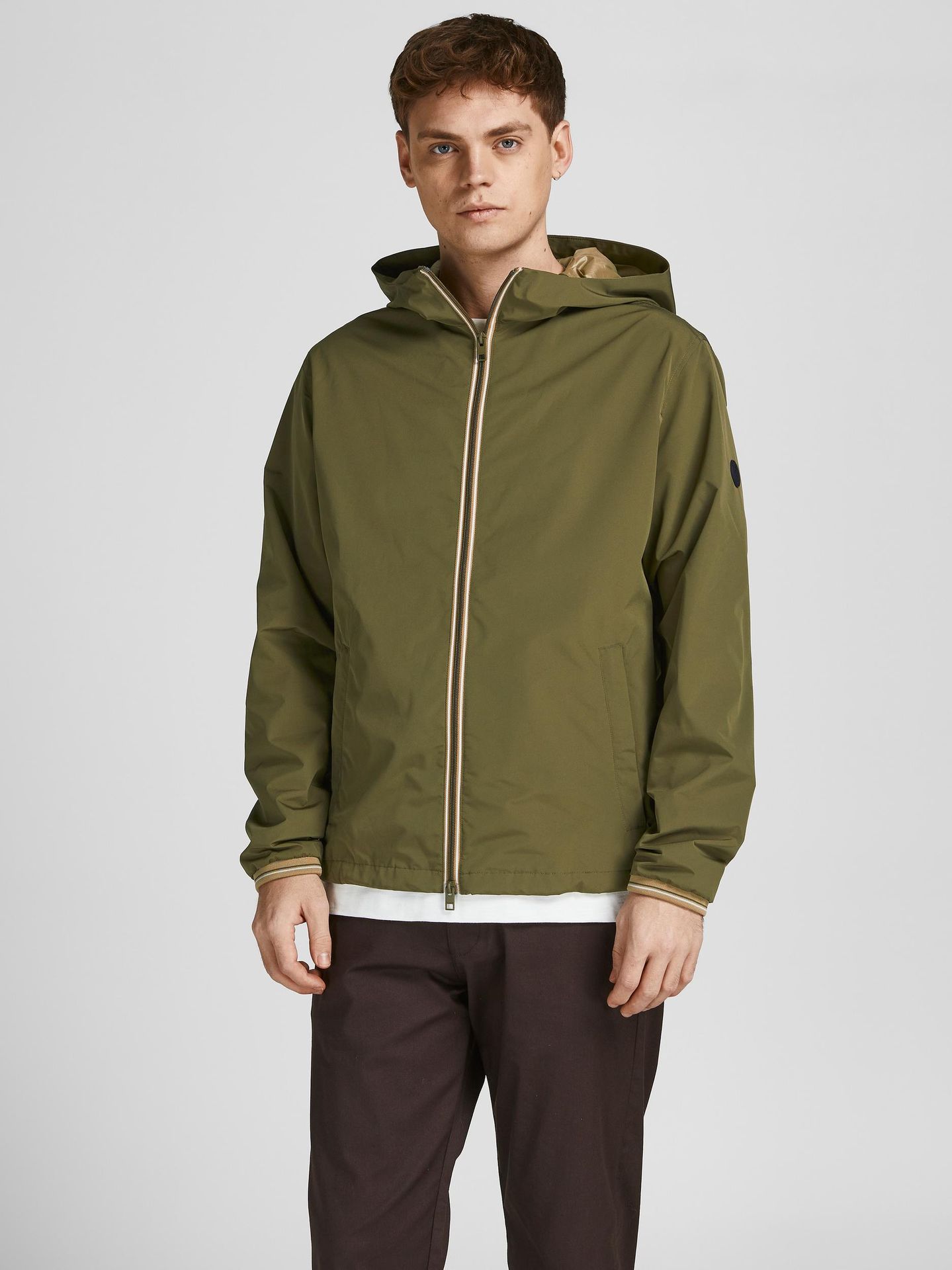 Jack & Jones JPRBLUKANE SPRING JACKET - Dark Olive Dark Olive 00095017-EKA26011400000745