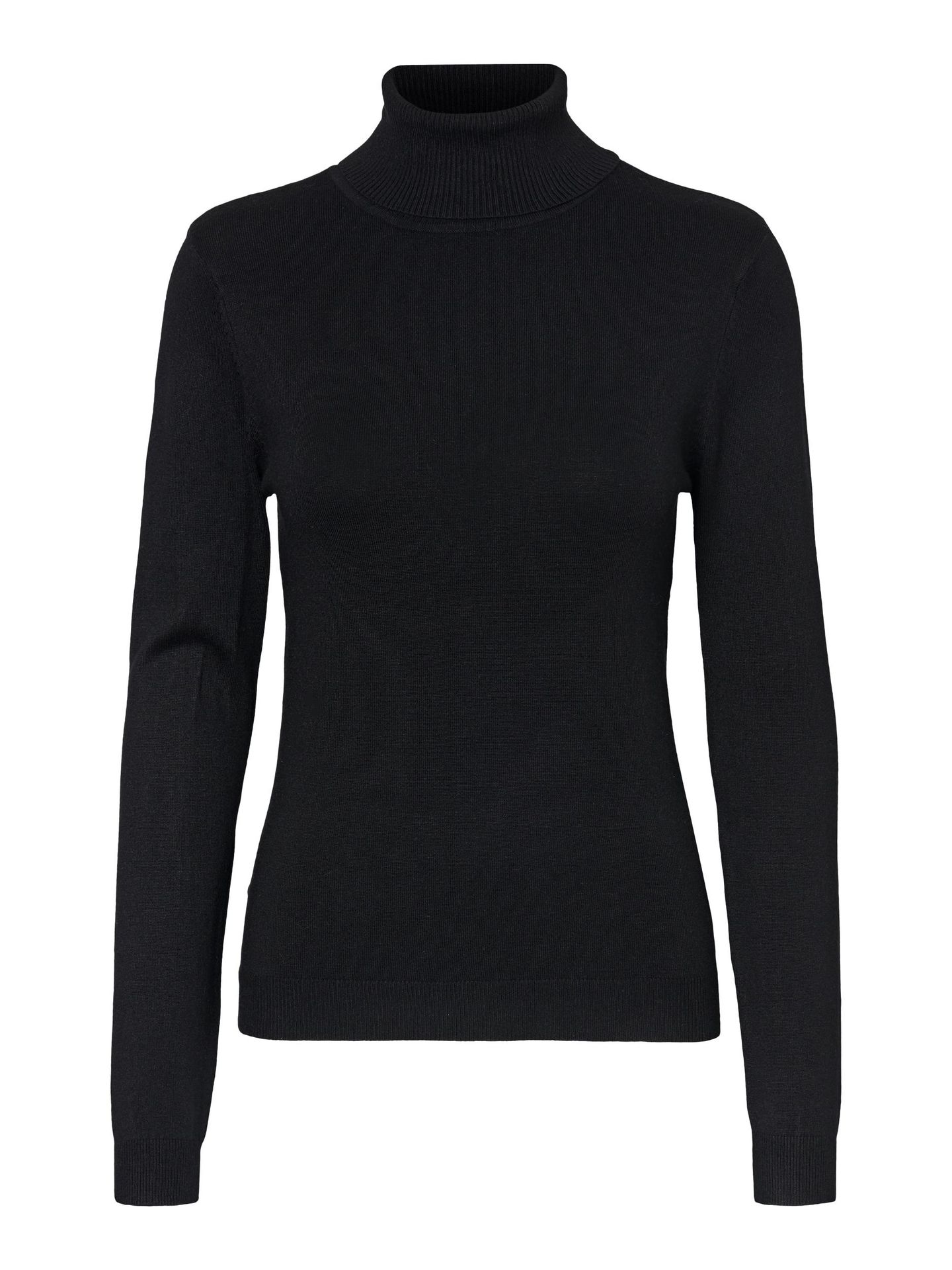 Vero Moda VMGLORY LS ROLLNECK BLOUSE NOOS - Black Black 2900128317050 Vero Moda VMGLORY LS ROLLNECK BLOUSE NOOS - Black Black 2900128317050