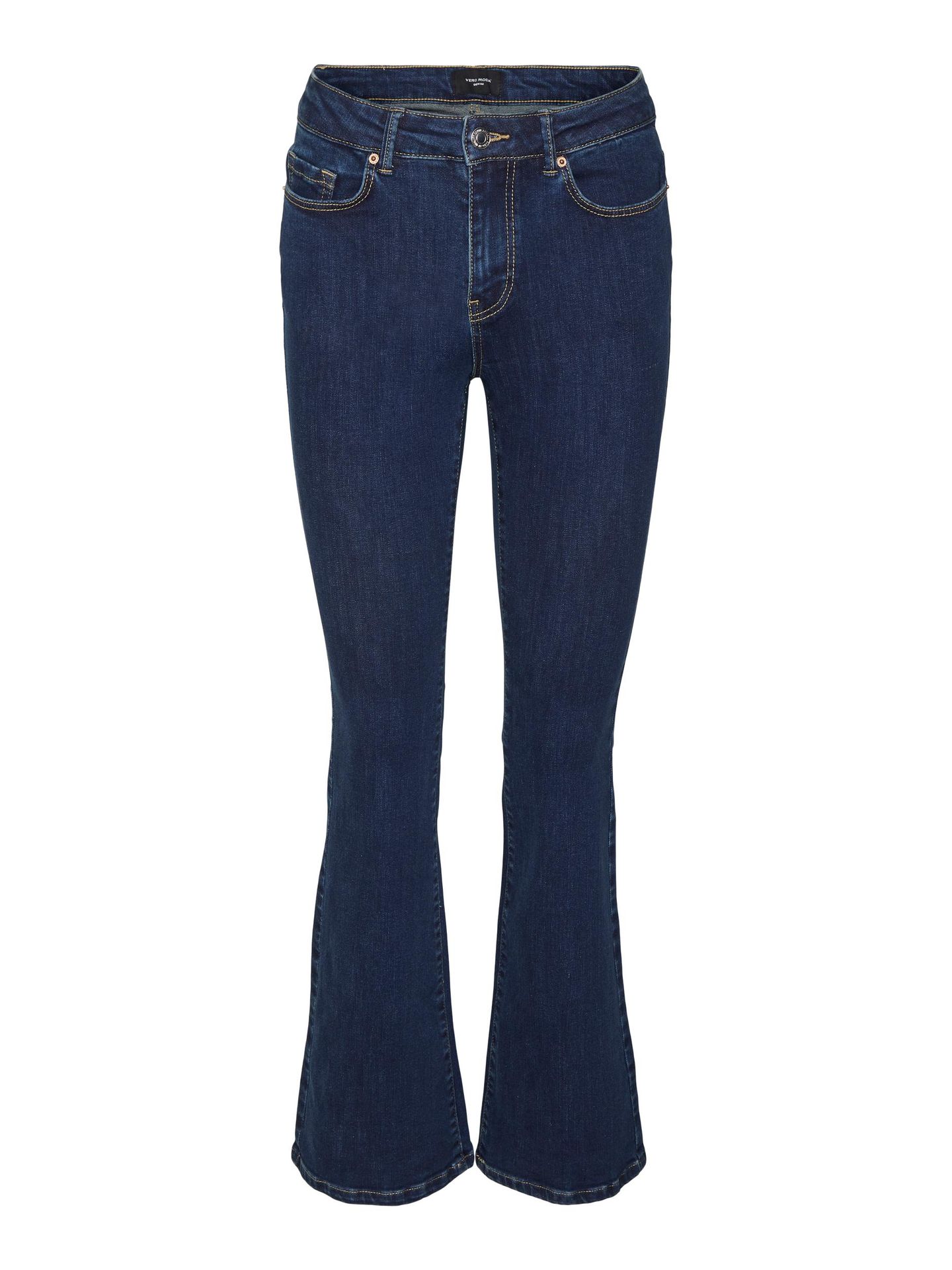 Vero Moda VMPEACHY MR FLARED J VI3262 - Dark Blue Denim Dark Blue Denim 2900129083046