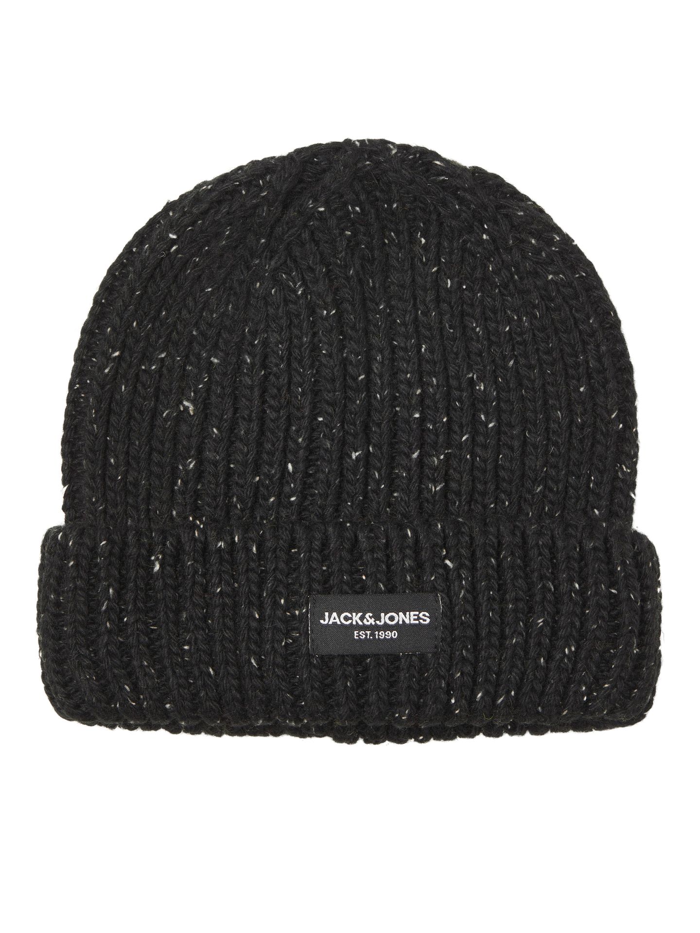 Jack & Jones JACCLIFF NAP BEANIE JNR - Black Black 00096326-EKA26011400000232