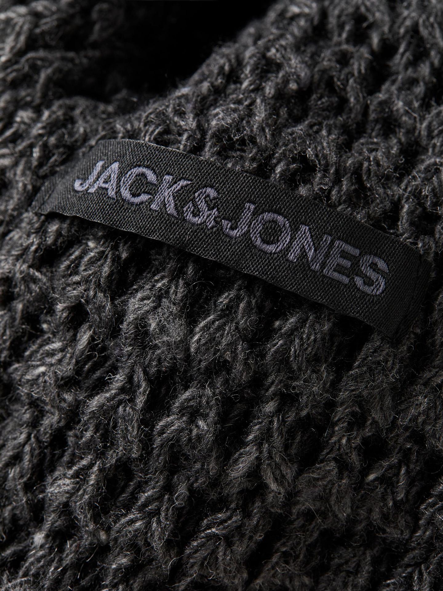 Jack & Jones JACCLIFF NAP TUBE JNR - Dark Grey Melange Dark Grey Melange 2900129183012
