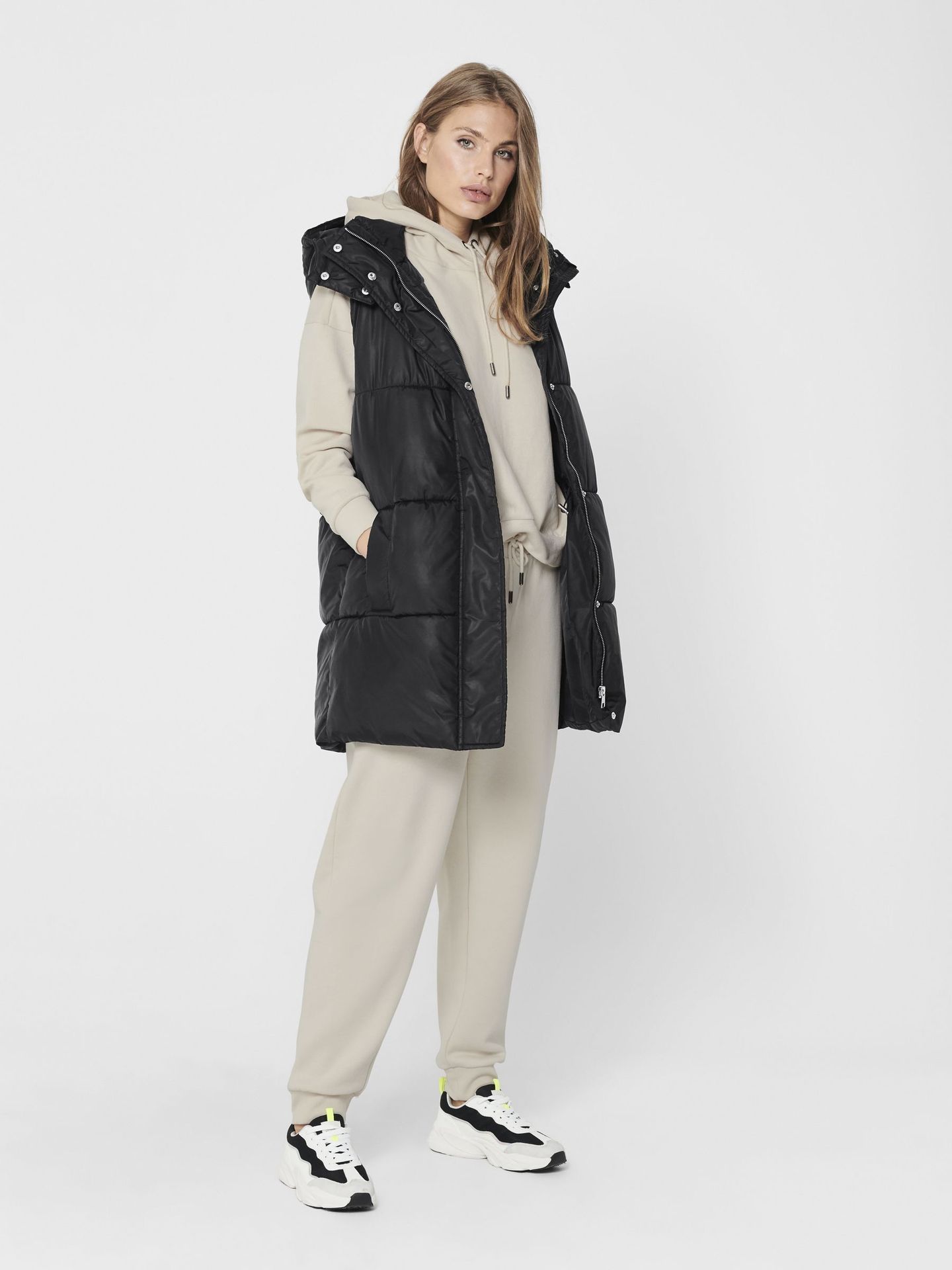 Only ONLDEMY PADDED WAISTCOAT OTW NOOS - Black Black 2900129333011