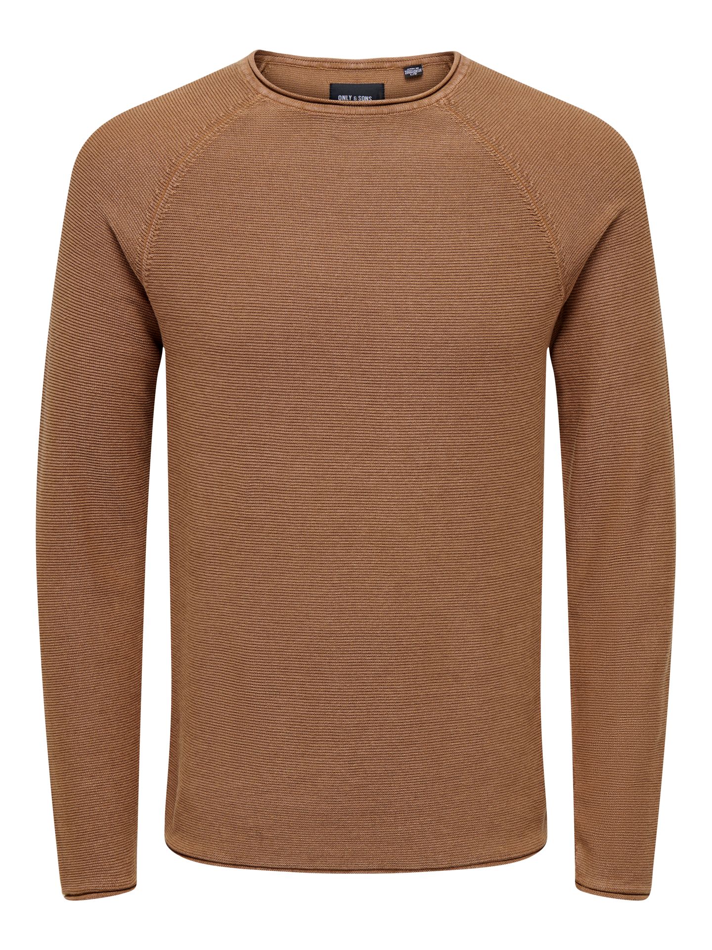 Only & Sons ONSDEXTOR 12 WASH RAGLAN KNIT NOOS - Monks Robe Monks Robe 00096566-EKA26011400000447