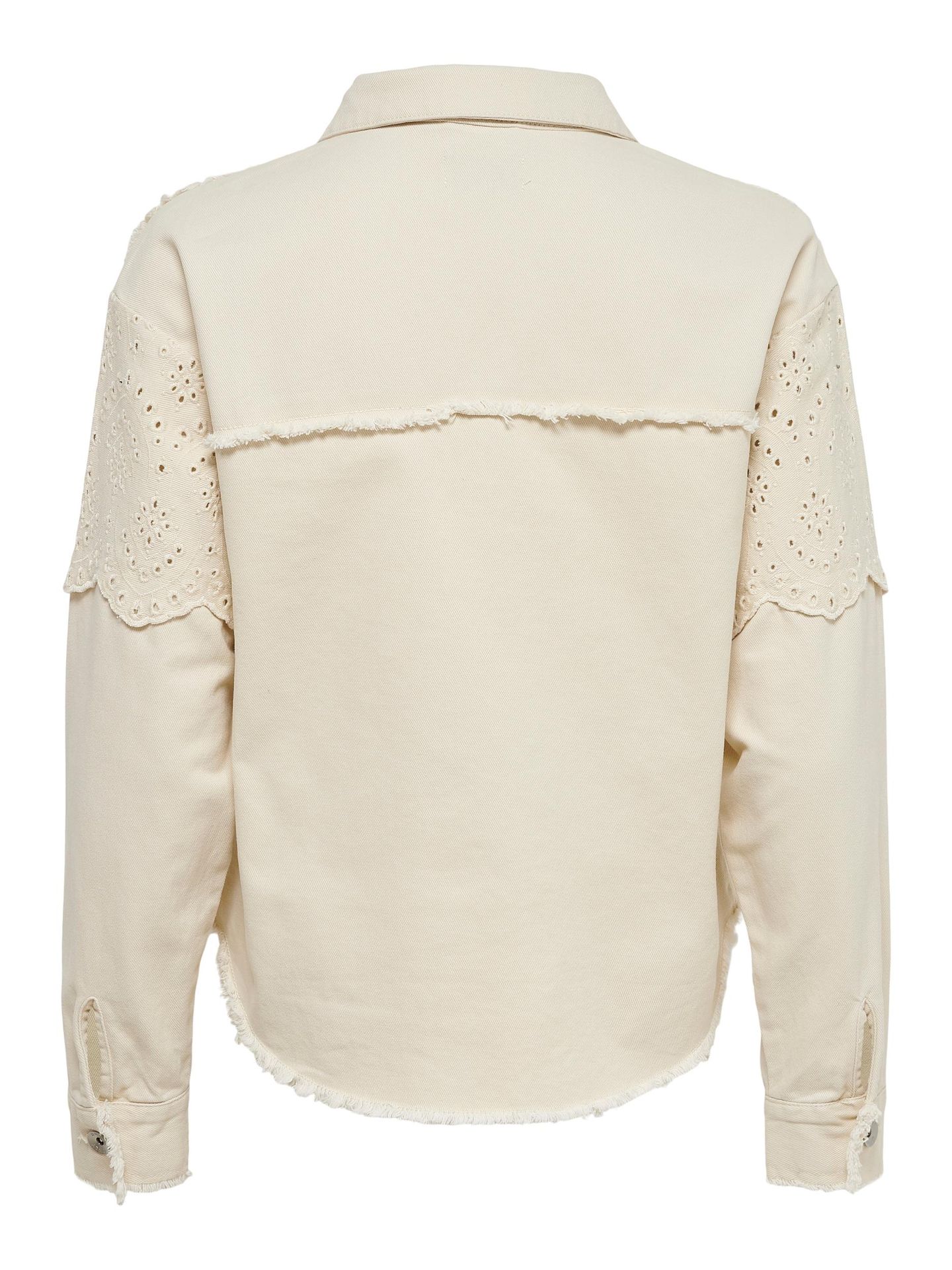 Only ONLELENA LIFE CROCHET JACKET OTW - Moonbeam Moonbeam 2900129477029