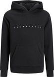 Jack & Jones JORCOPENHAGEN SWEAT HOOD NOOS JNR - Black/JJ EMB Black/Black & Black 2900130136014