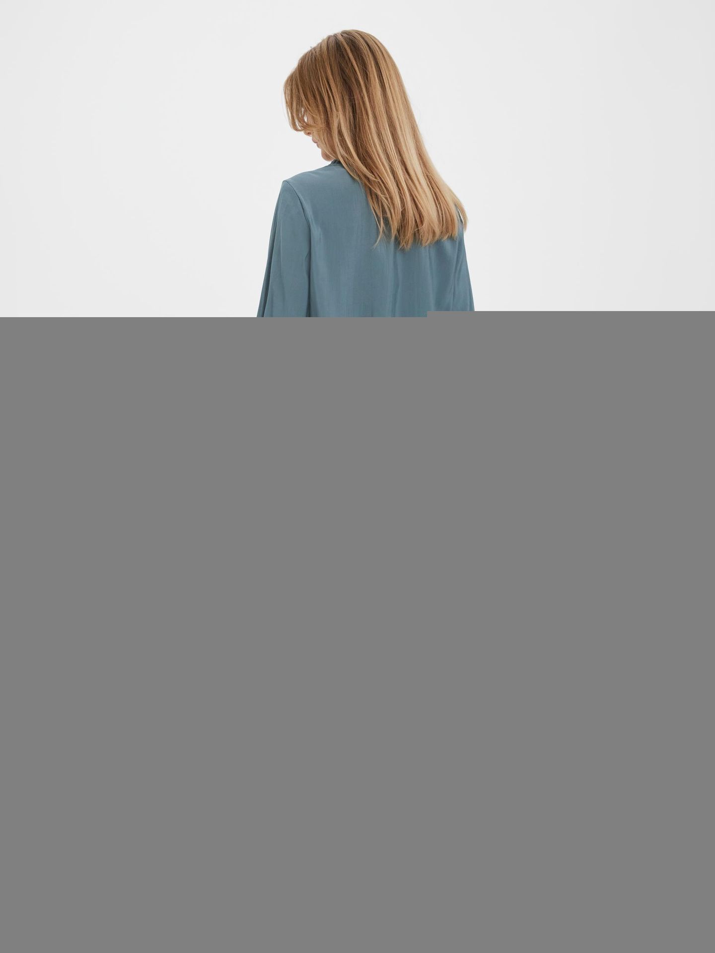 Vero Moda VMBELL LS TOP WVN NOOS - North Atlantic North Atlantic 2900130925069