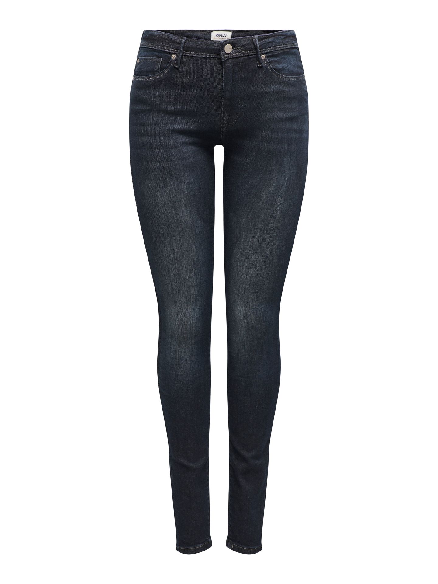 Only ONLSHAPE REG SKINNY REA095 NOOS - Black Denim Black Denim 2900131388108