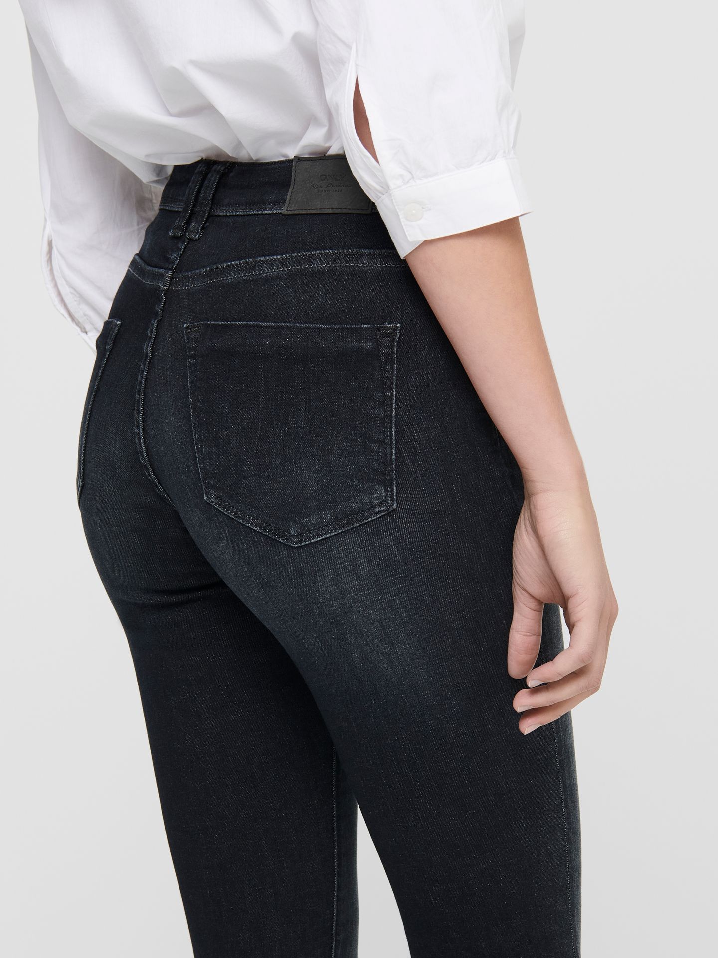 Only ONLSHAPE REG SKINNY REA095 NOOS - Black Denim Black Denim 2900131388108