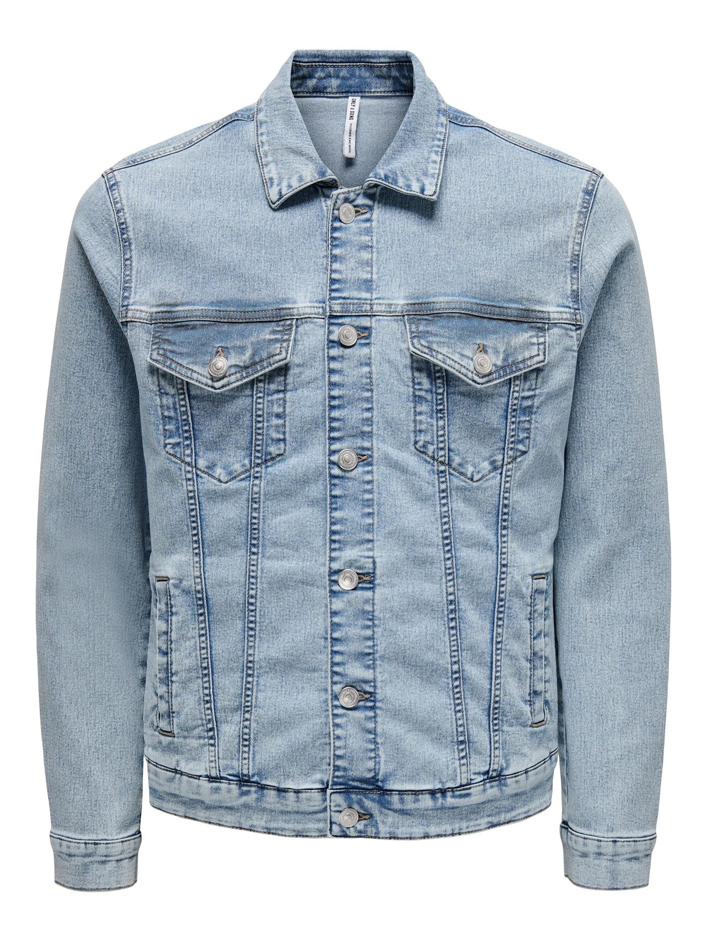 Only & Sons ONSCOIN L. BLUE 4334 JACKET  NOOS - Light Blue Den Light Blue Denim 2900132148039