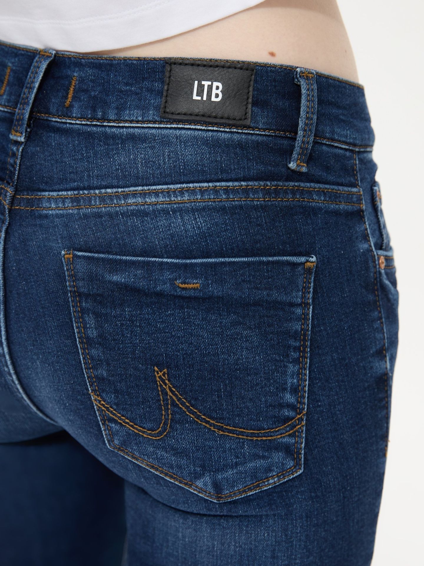 Ltb jeans Fallon 54100 Morna undamaged Donker Denim 2900133145792