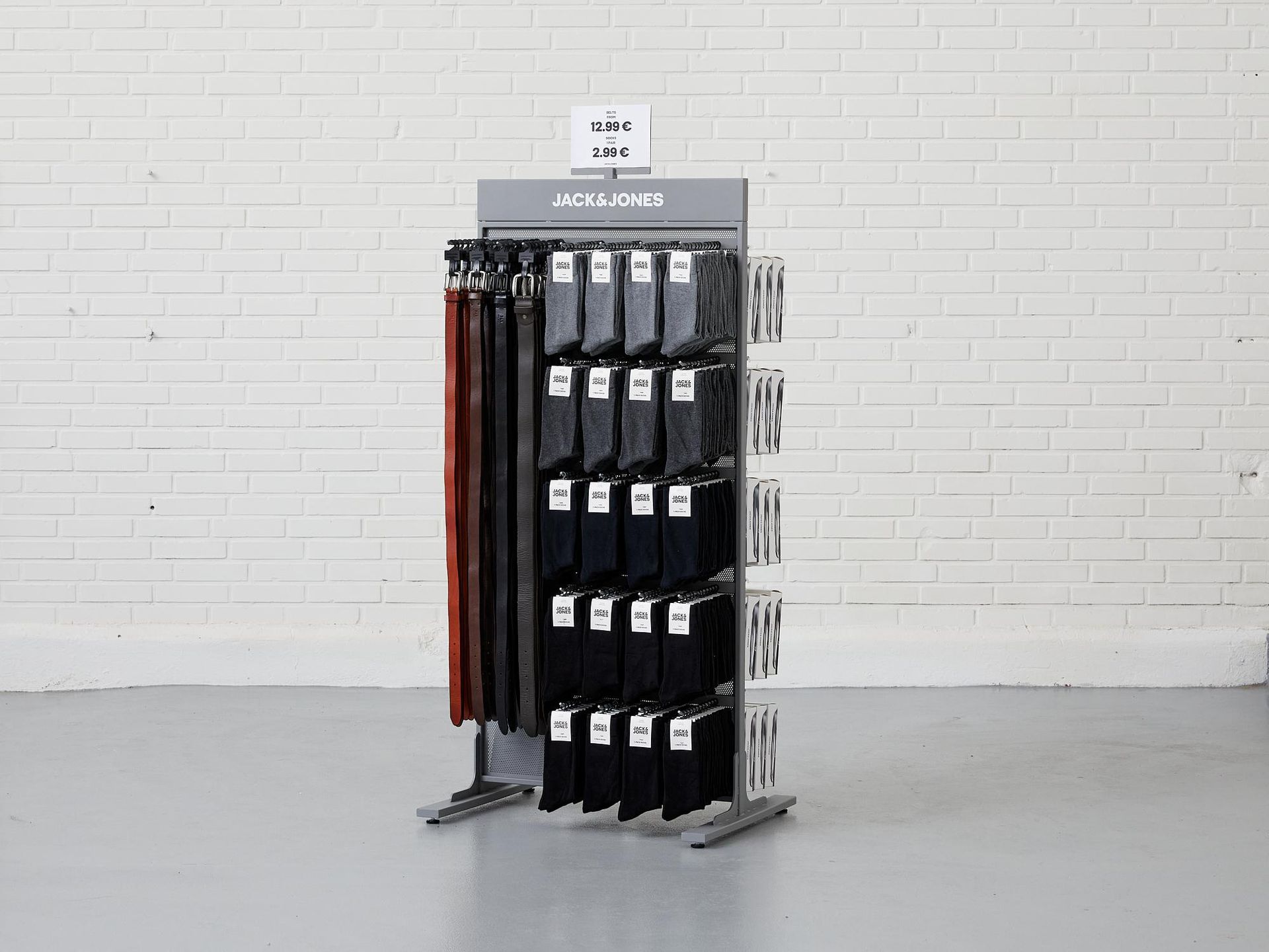 Jack & Jones WHS Accessories rack grey - Marketing Marketing 2900134177013