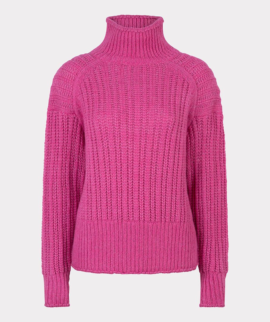 Esqualo Sweater chunky knit lurex 520 - 520 pink 520 pink 00101218-EKA26009300000008