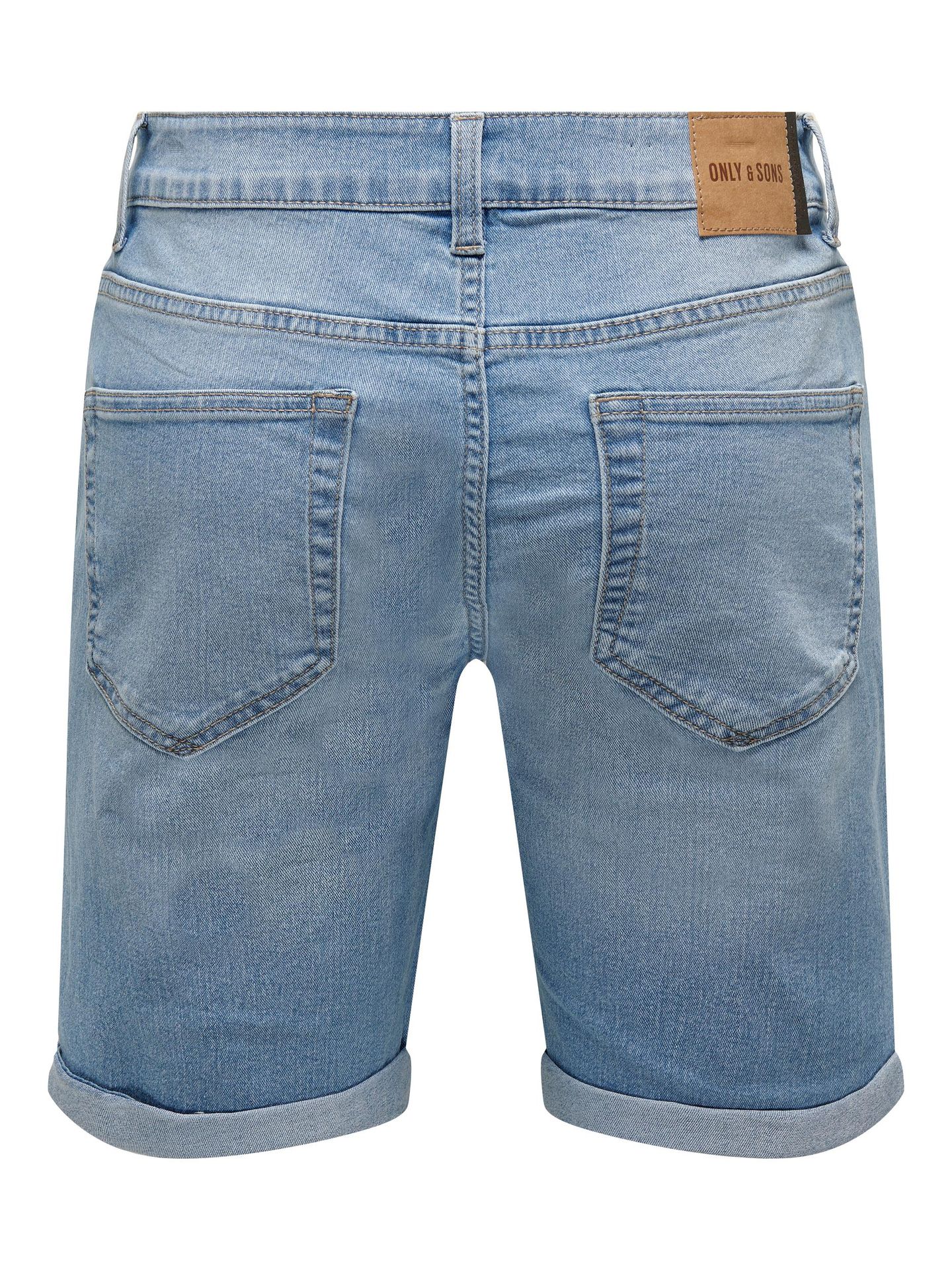 Only & Sons ONSPLY LIGHT BLUE 6216 DENIM SHORTS - Light Blue D Light Blue Denim 2900134273036 Only & Sons ONSPLY LIGHT BLUE 6216 DENIM SHORTS - Light Blue D Light Blue Denim 2900134273036