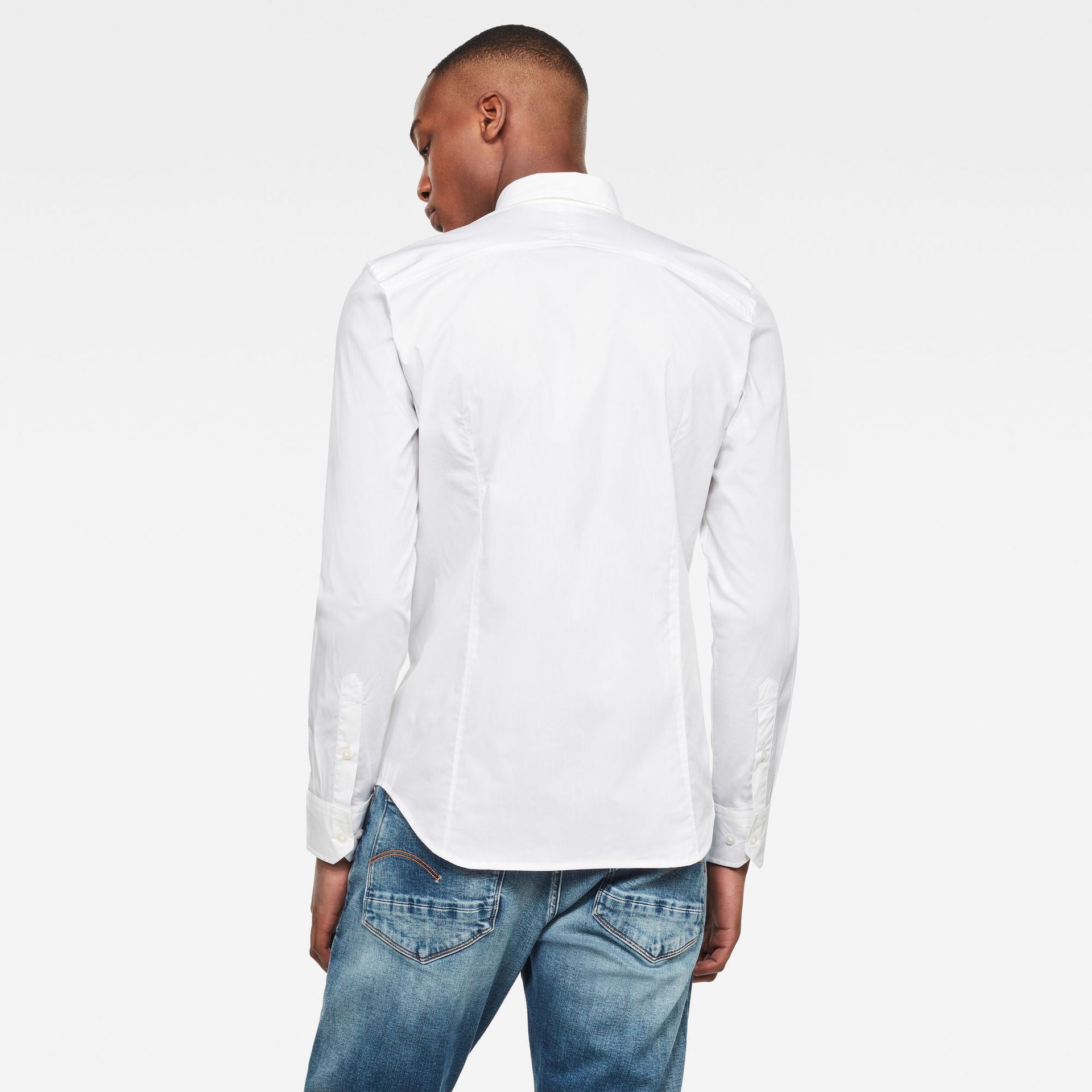 G-star Raw Dressed super slim shirt l\s 110 - 110 white 110 white 2900134777060
