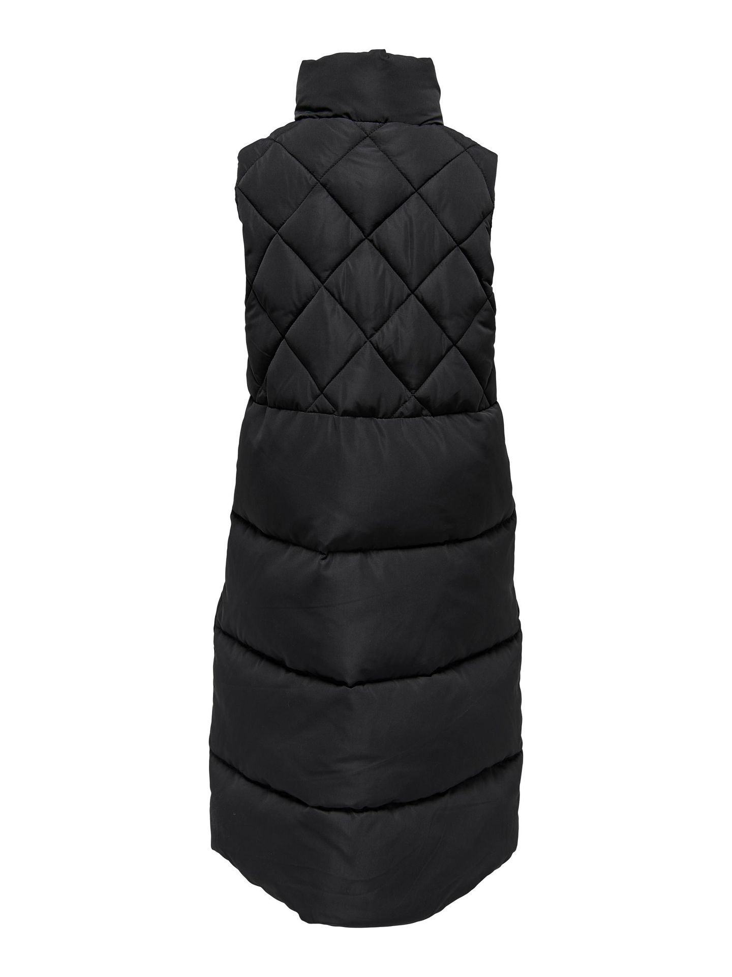 Kids Only KOGNEWSTACY QUILTED LONG WAISTCOAT Black 2900134930076