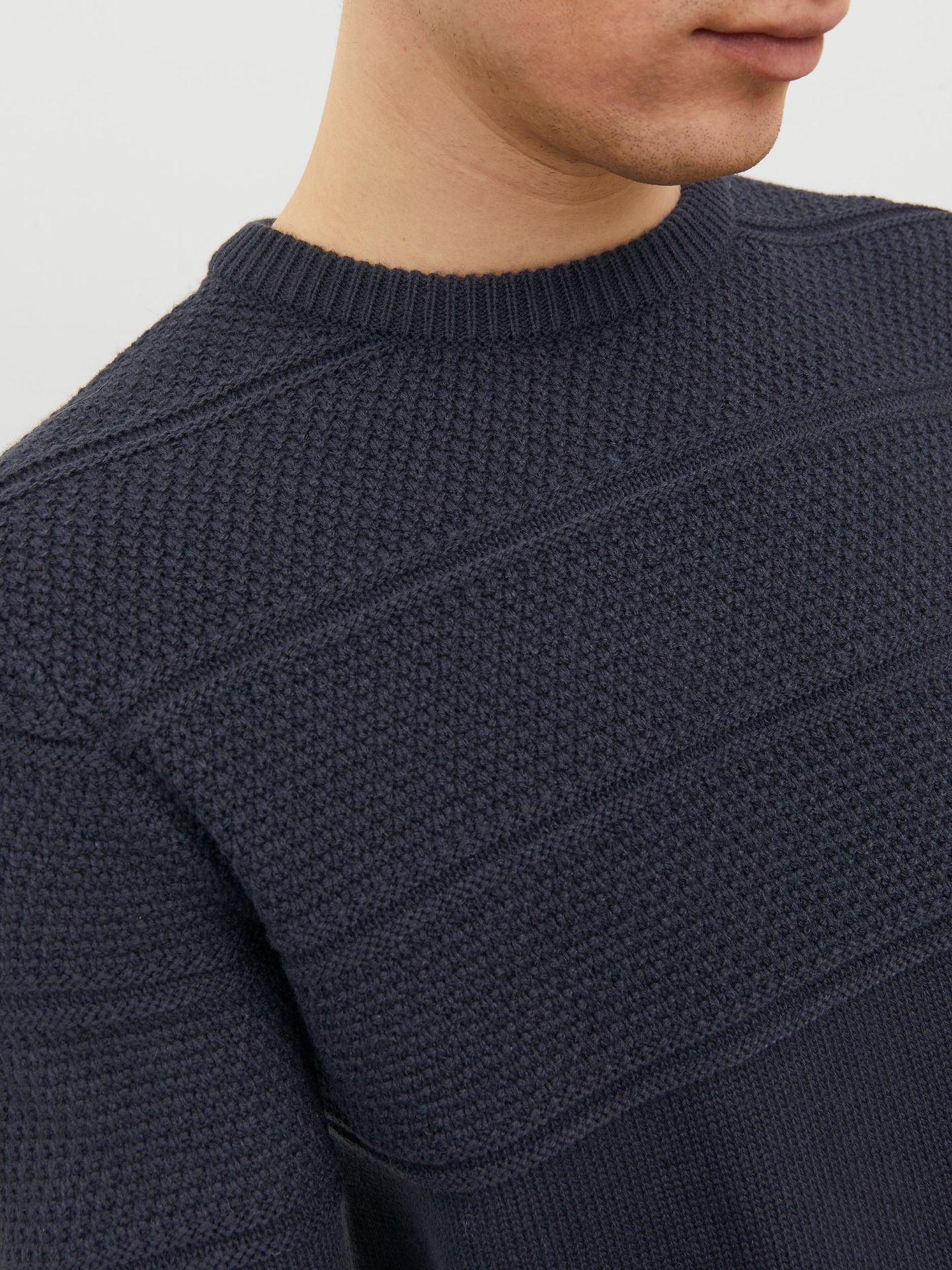 Jack & Jones JJJERRY KNIT CREW NECK Salute 2900134952023 Jack & Jones JJJERRY KNIT CREW NECK Salute 2900134952023