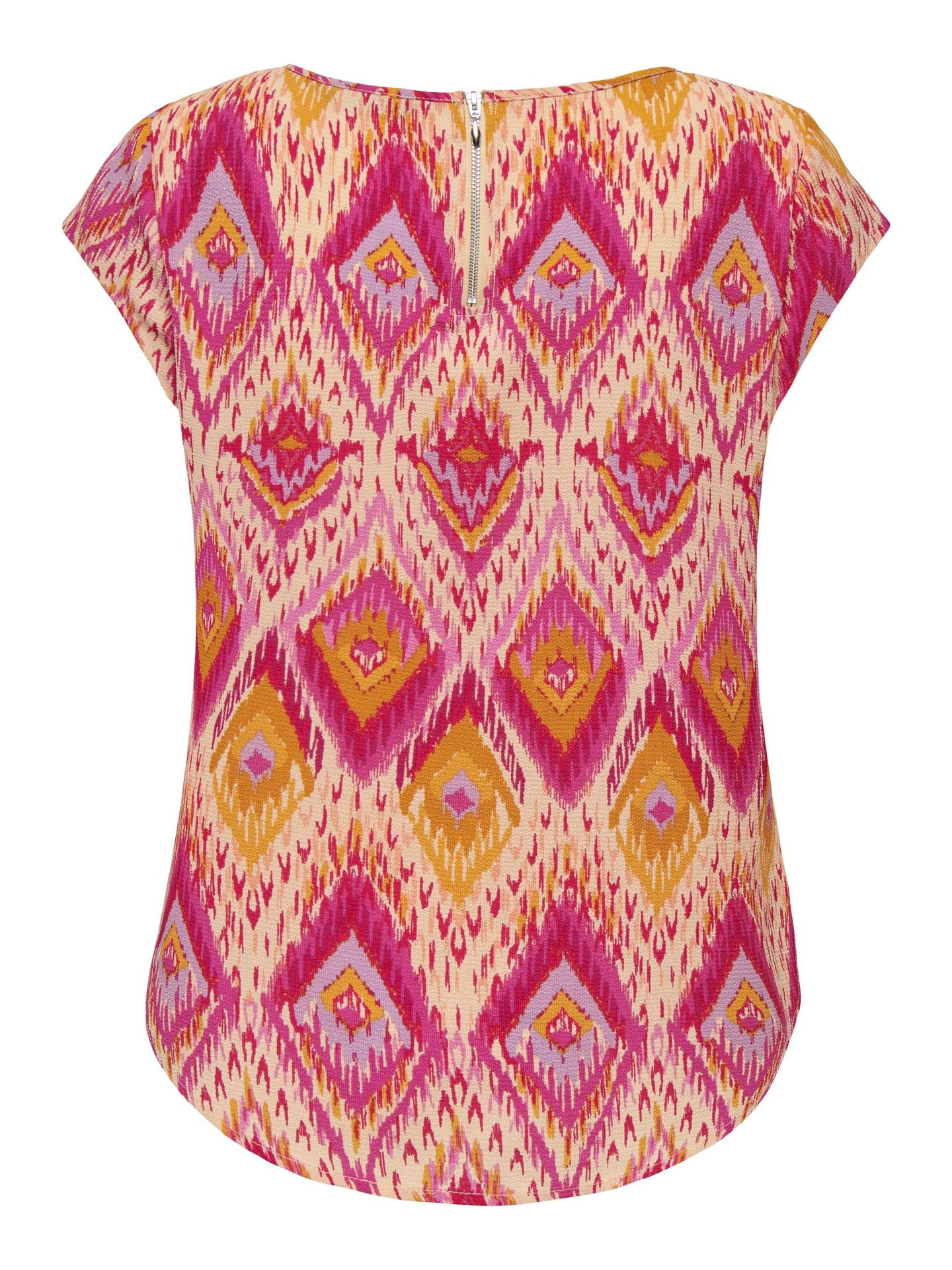 Only ONLVIC S/S AOP TOP NOOS PTM Raspberry Rose/DIAMOND ICAT 2900137334031