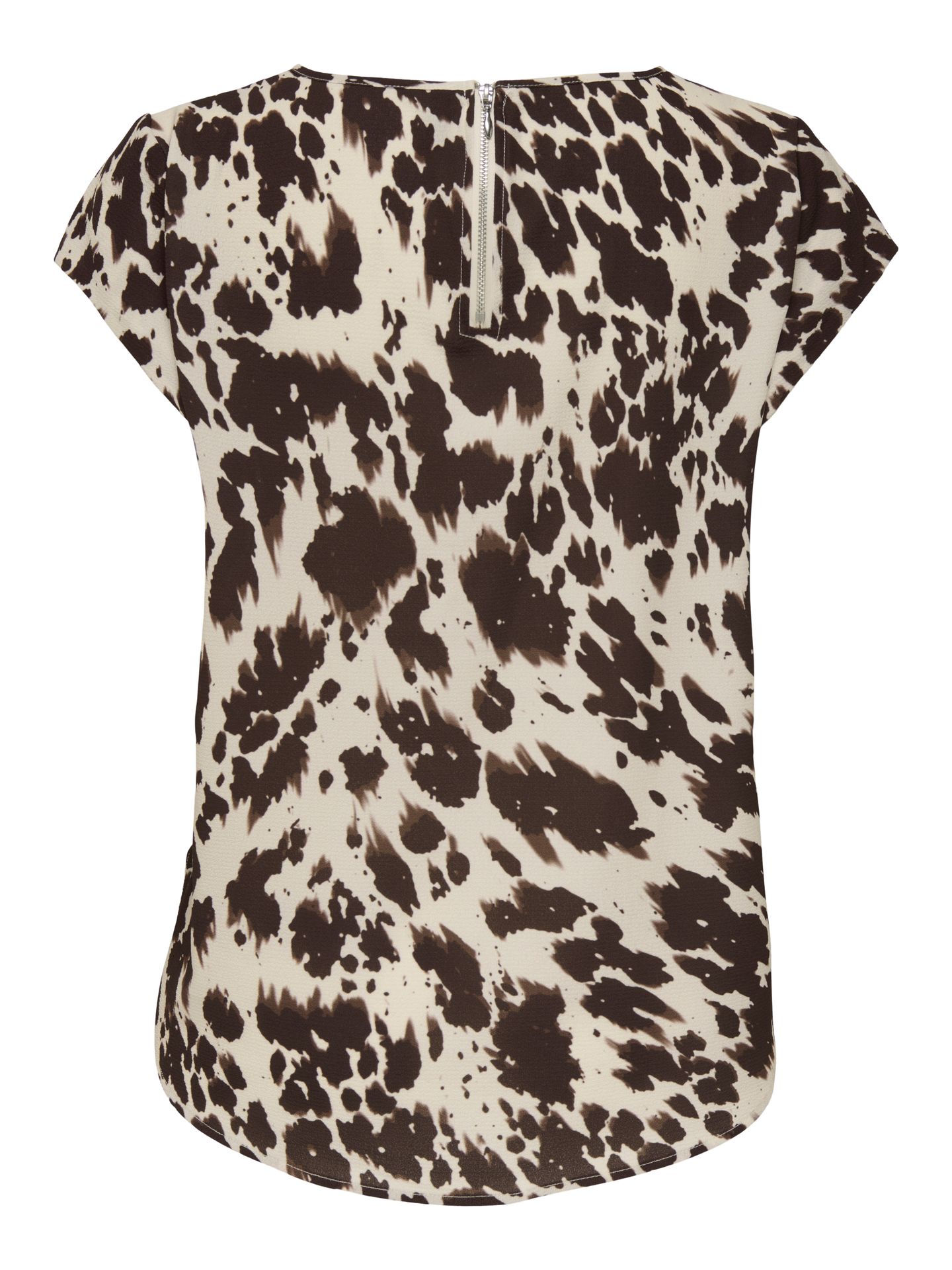 Only ONLVIC S/S AOP TOP NOOS PTM Black/Splassed cow 2900158403037