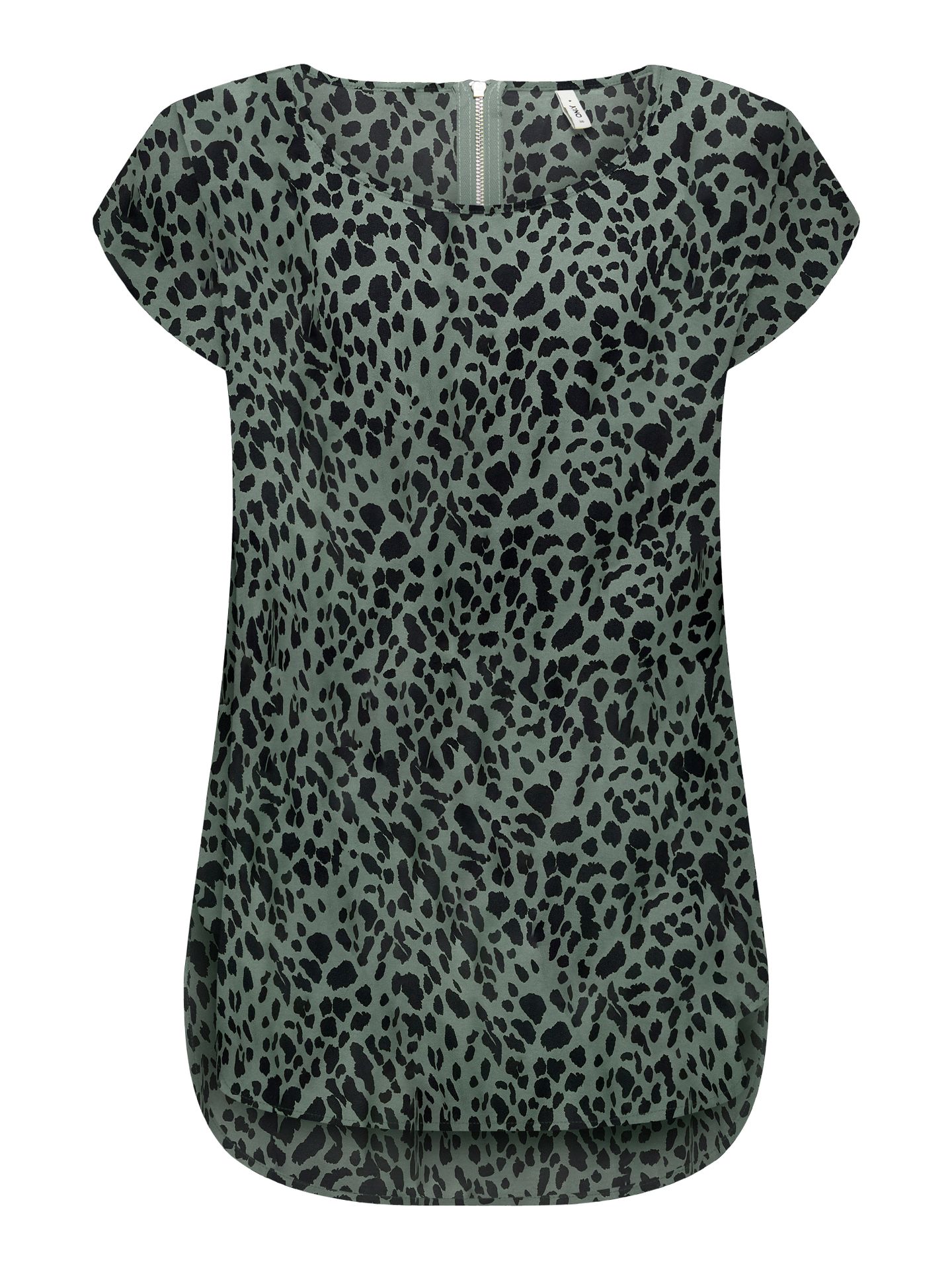 Only ONLVIC S/S AOP TOP NOOS PTM Laurel Wreath/BLACK ANIMAL 2900158405017