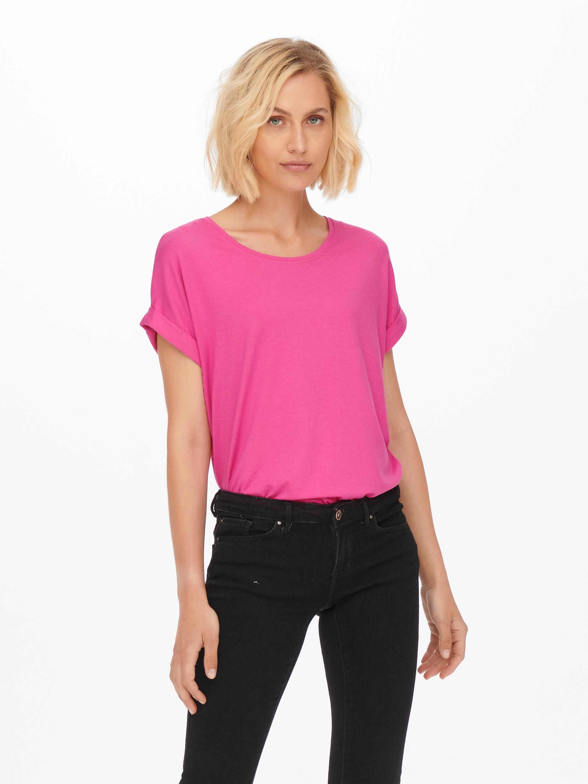 T-shirt Femme Décontracté à Manches Courtes - Imprimé Graphique, Col Rond - 4