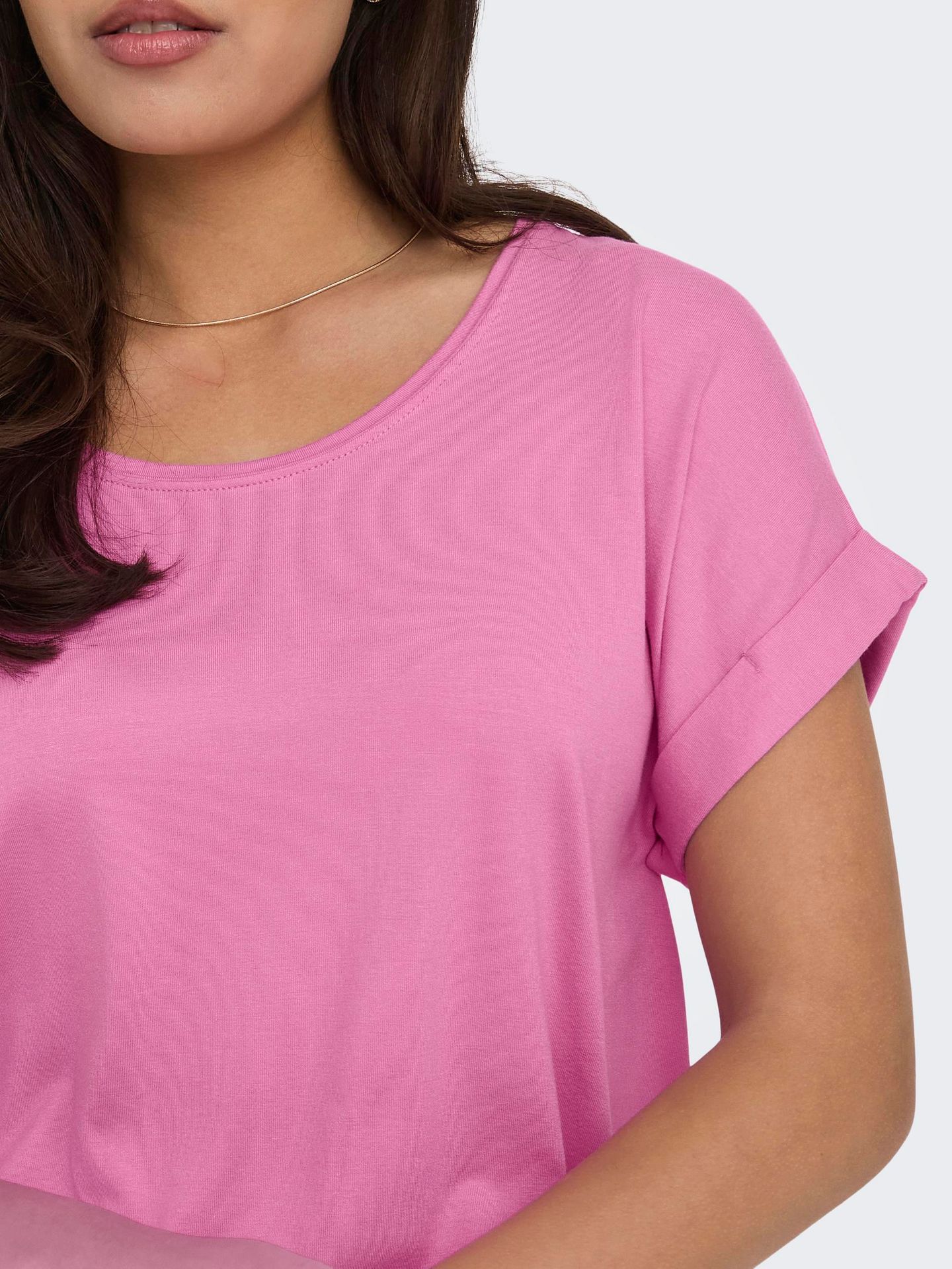 Only ONLMOSTER S/S O-NECK TOP NOOS JRS Fuchsia Pink 2900145698040