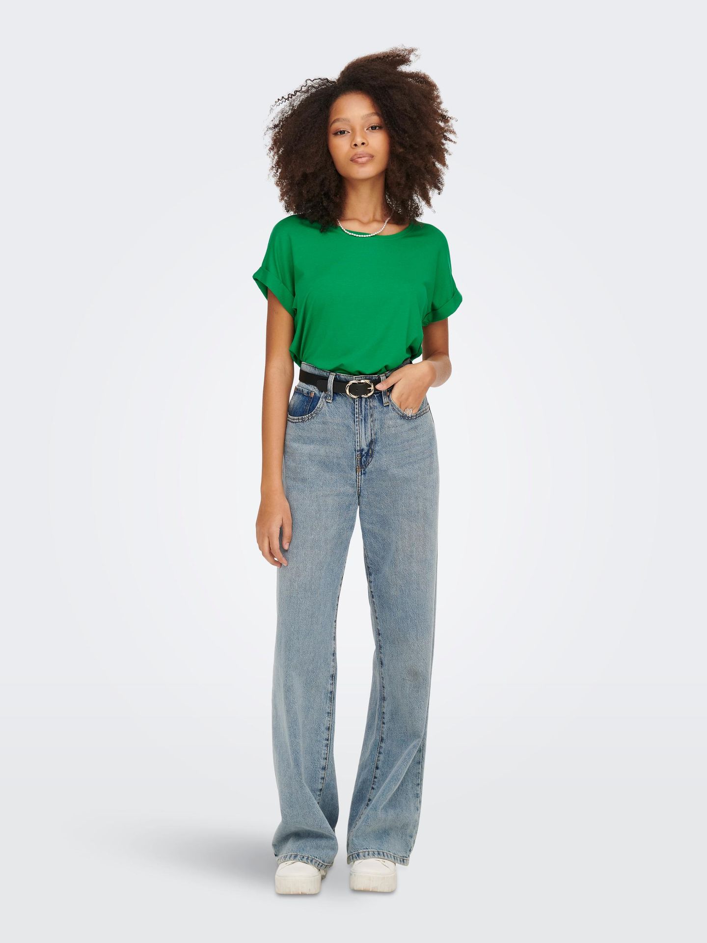 Only ONLMOSTER S/S O-NECK TOP NOOS JRS Jolly Green 2900134982068